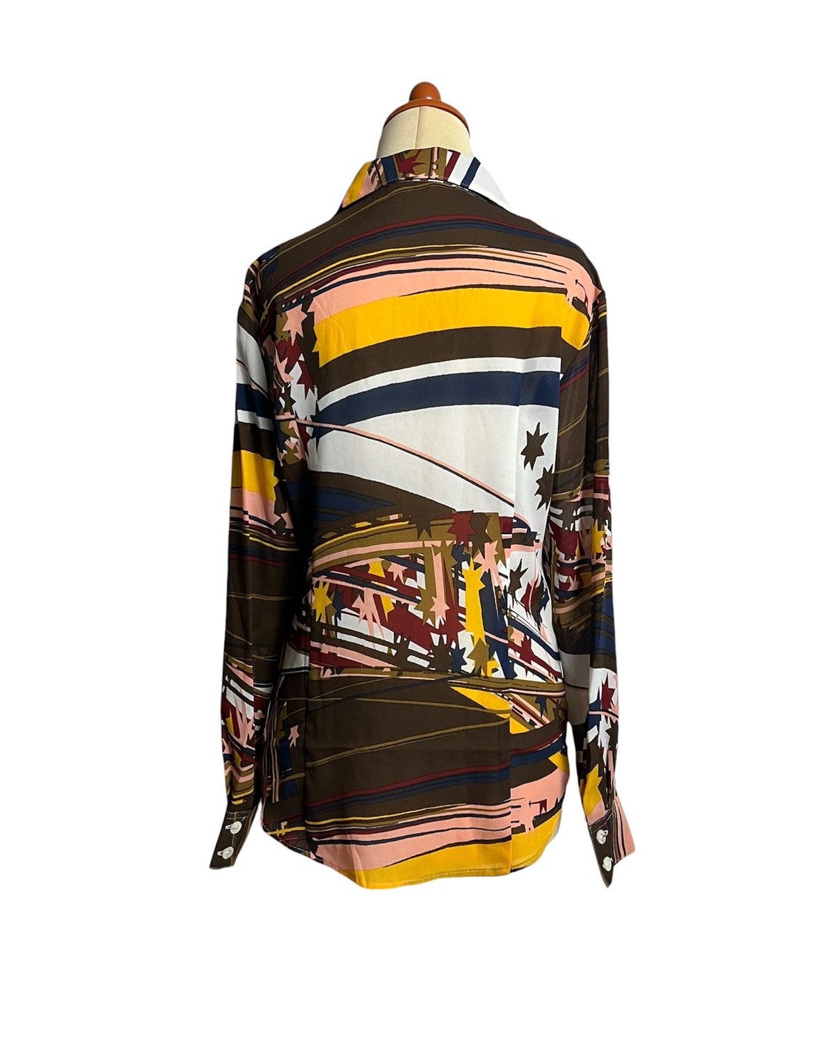 Hysteric Glamour 1990s Hysteric Glamour Abstract Stars Blouse Size M / US 6-8 / IT 42-44 - 2 Thumbnail