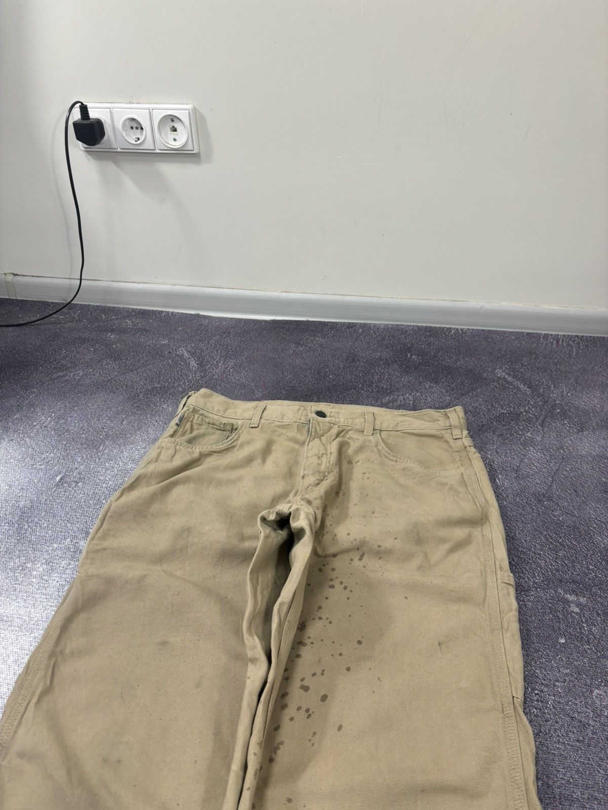 Carhartt Vintage Carhartt Flame Resistant Work Carpenter Baggy Pants Size US 36 / EU 52 - 14 Thumbnail