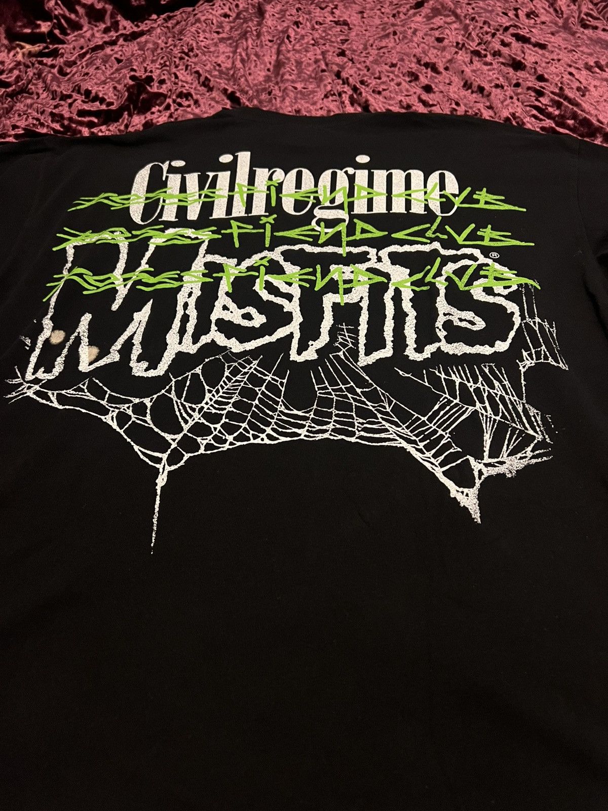 Civil Regime Civil Regime x Misfits Black T-shirt Men Small Size US S / EU 44-46 / 1 - 4 Thumbnail