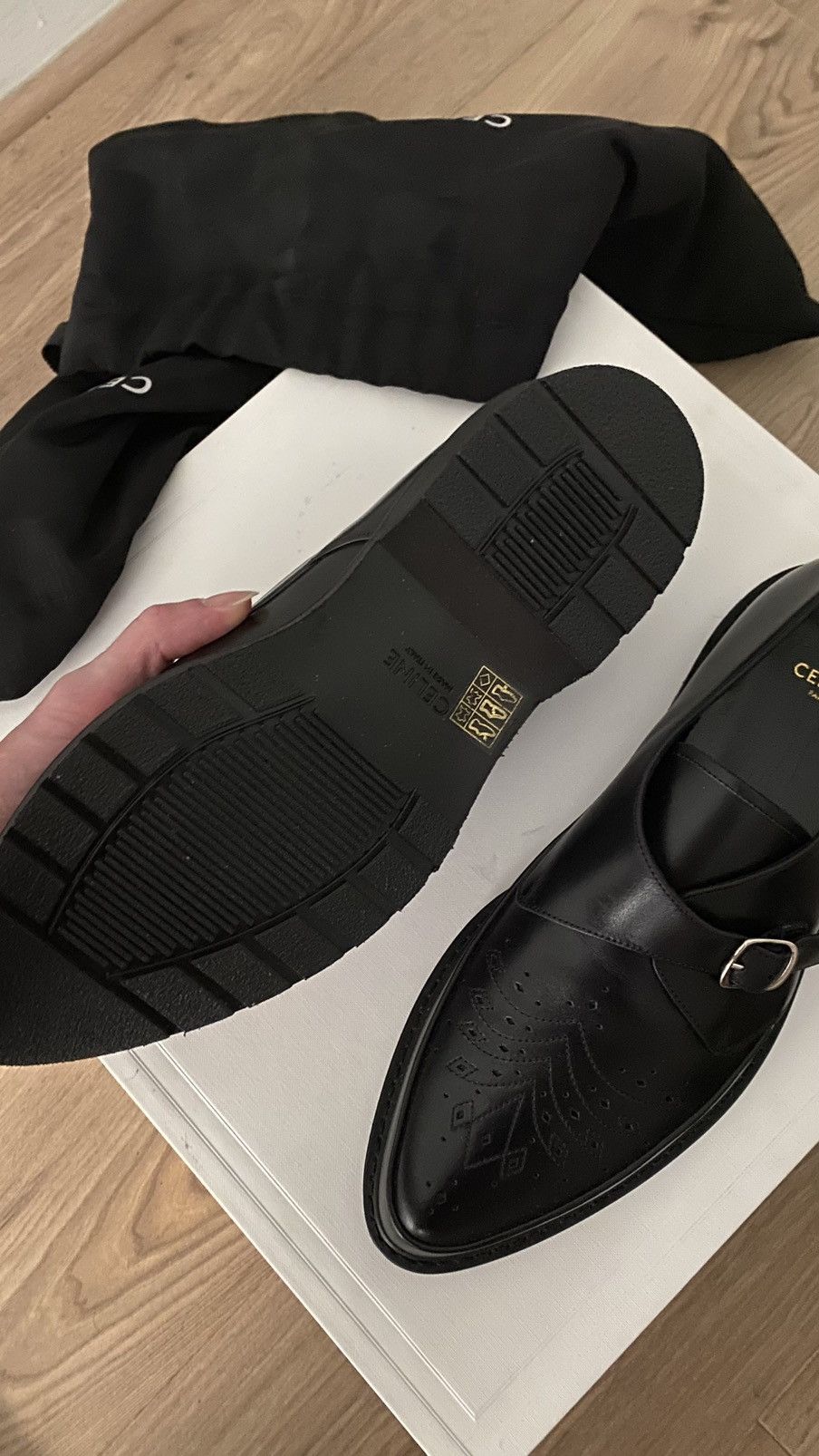 Celine × Hedi Slimane Celine FW19 Creepers Size US 8 / EU 41 - 2 Thumbnail