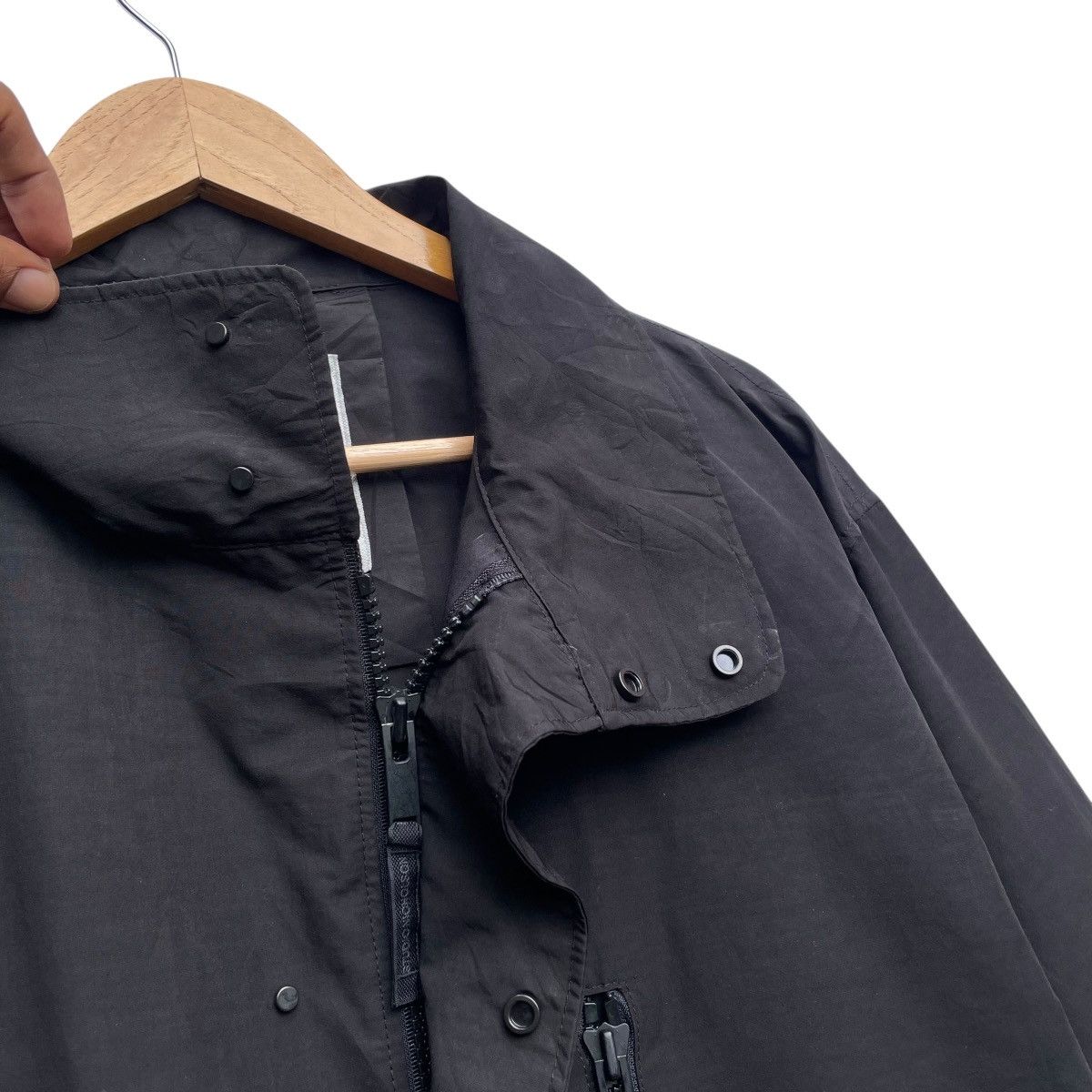 Studio Nicholson × Zara Archival Clothing Studio Nicholoson X Zara Trench Long Coat Size US XL / EU 56 / 4 - 4 Thumbnail