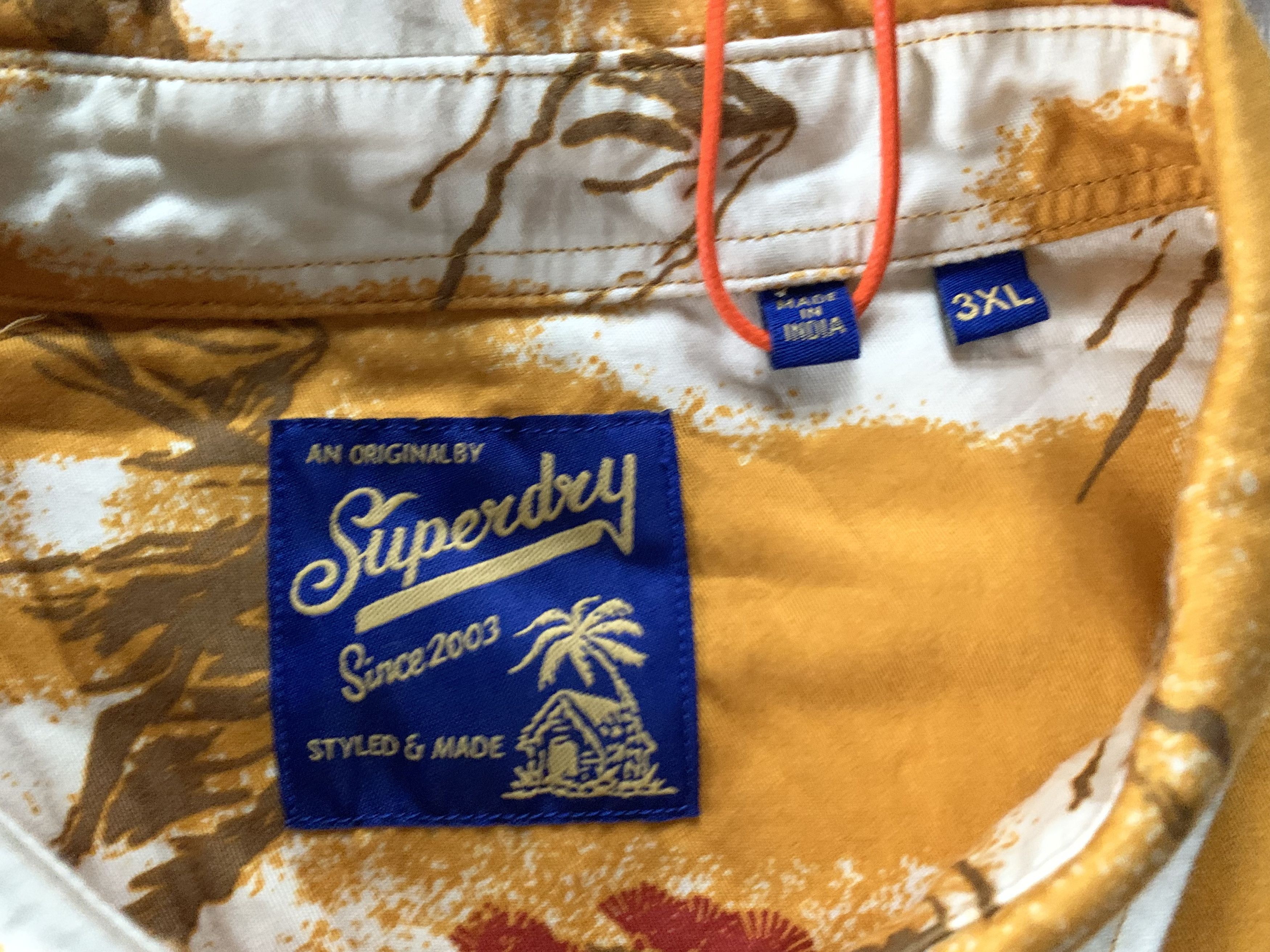 Japanese Brand × Superdry Superdry Cotton Short Sleeve Hawaiian Shirt Size US XXL / EU 58 / 5 - 5 Thumbnail