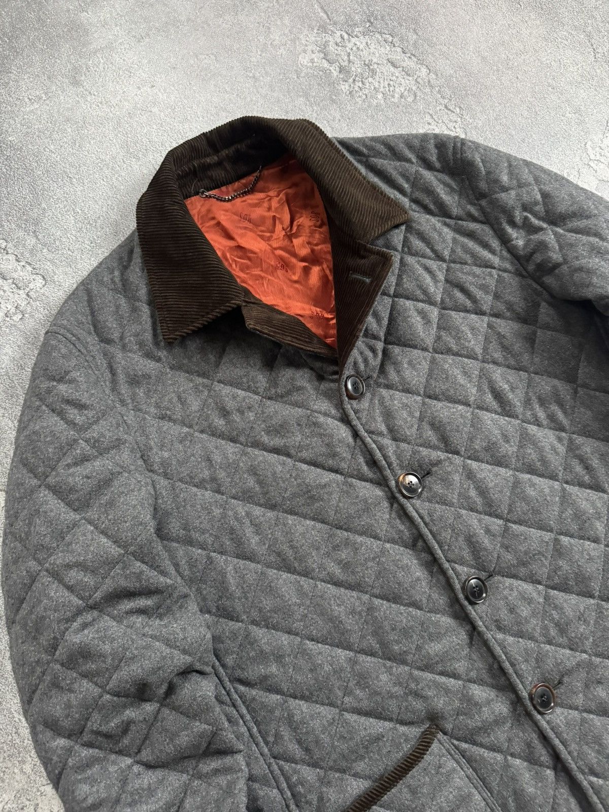 Schneiders Schneiders Salzburg L button up wool light quilted jacket Size US XL / EU 56 / 4 - 2 Thumbnail