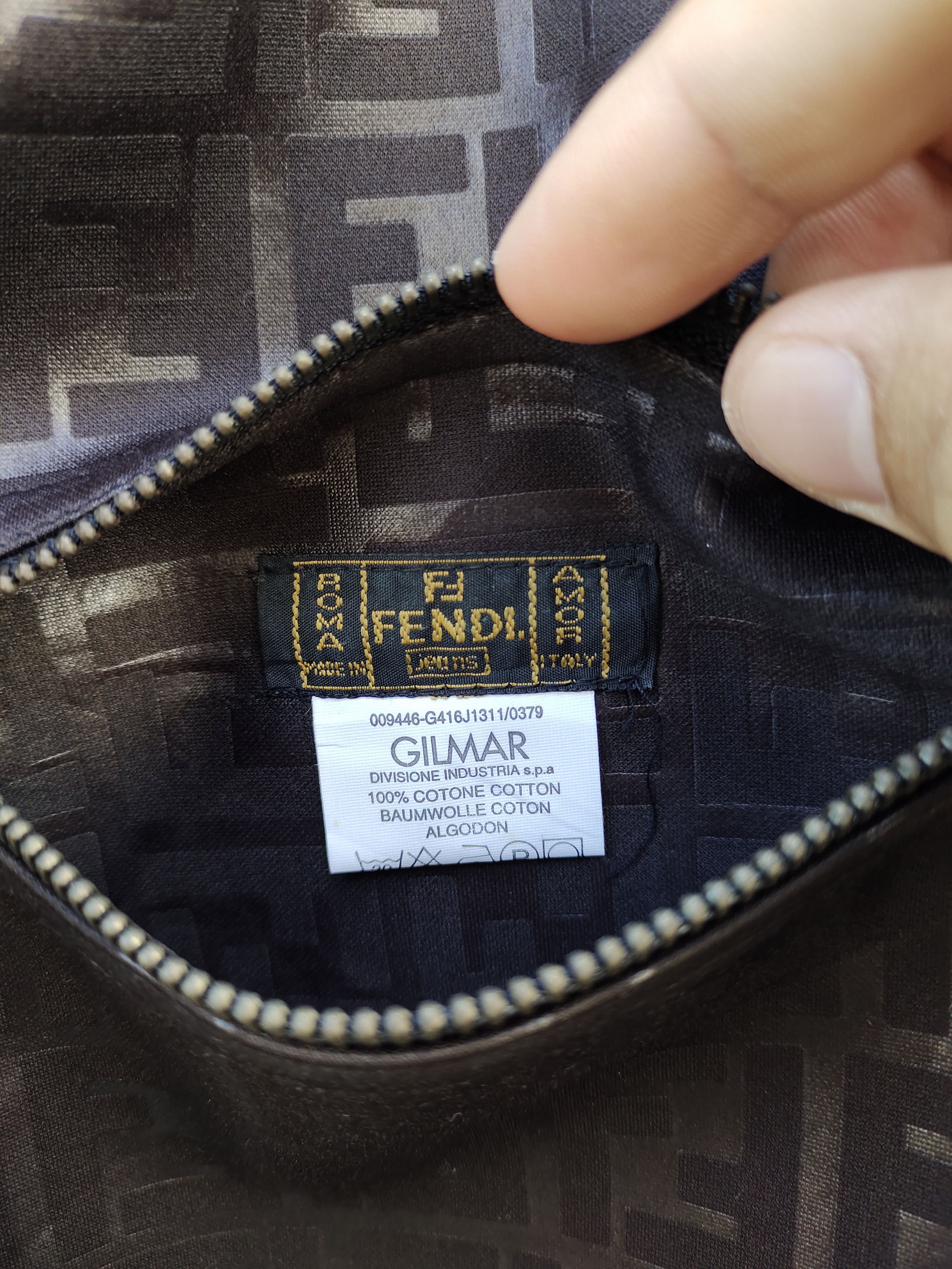 Fendi Vintage Fendi Zucca Monogram Reversible Jecket Size US L / EU 52-54 / 3 - 10 Thumbnail
