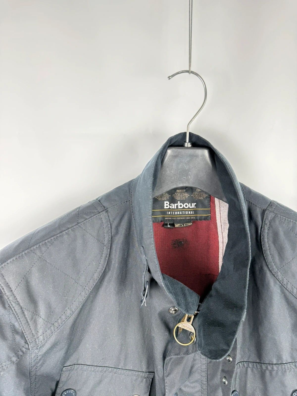 Barbour Barbour International Wax Simonside Jacket size L Size US L / EU 52-54 / 3 - 5 Thumbnail