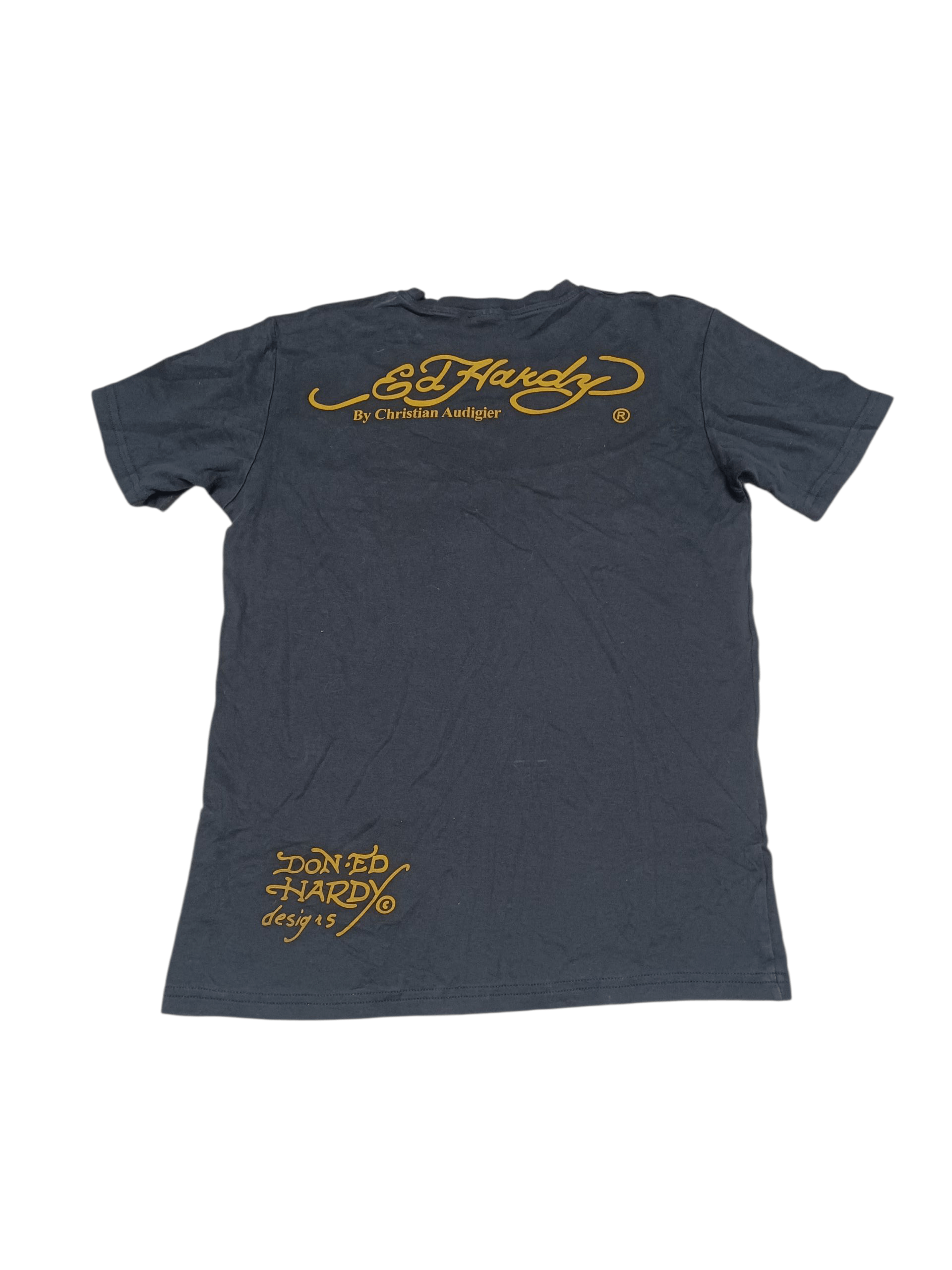 Ed Hardy ED HARDY CHRISTIAN AUDIGIR VINTAGE MADE IN USA TEE Size US XL / EU 56 / 4 - 3 Thumbnail