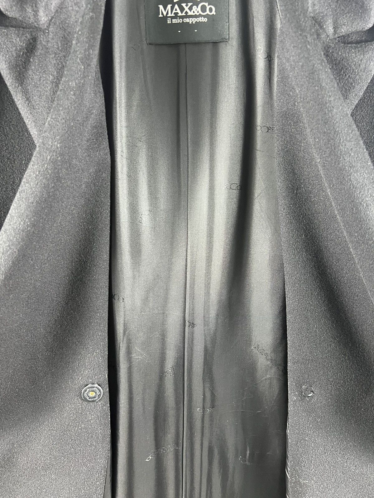 MAX&Co. 🔥 winter Max & CO. Max Mara hidden button Wool long coat Size M / US 6-8 / IT 42-44 - 7 Thumbnail