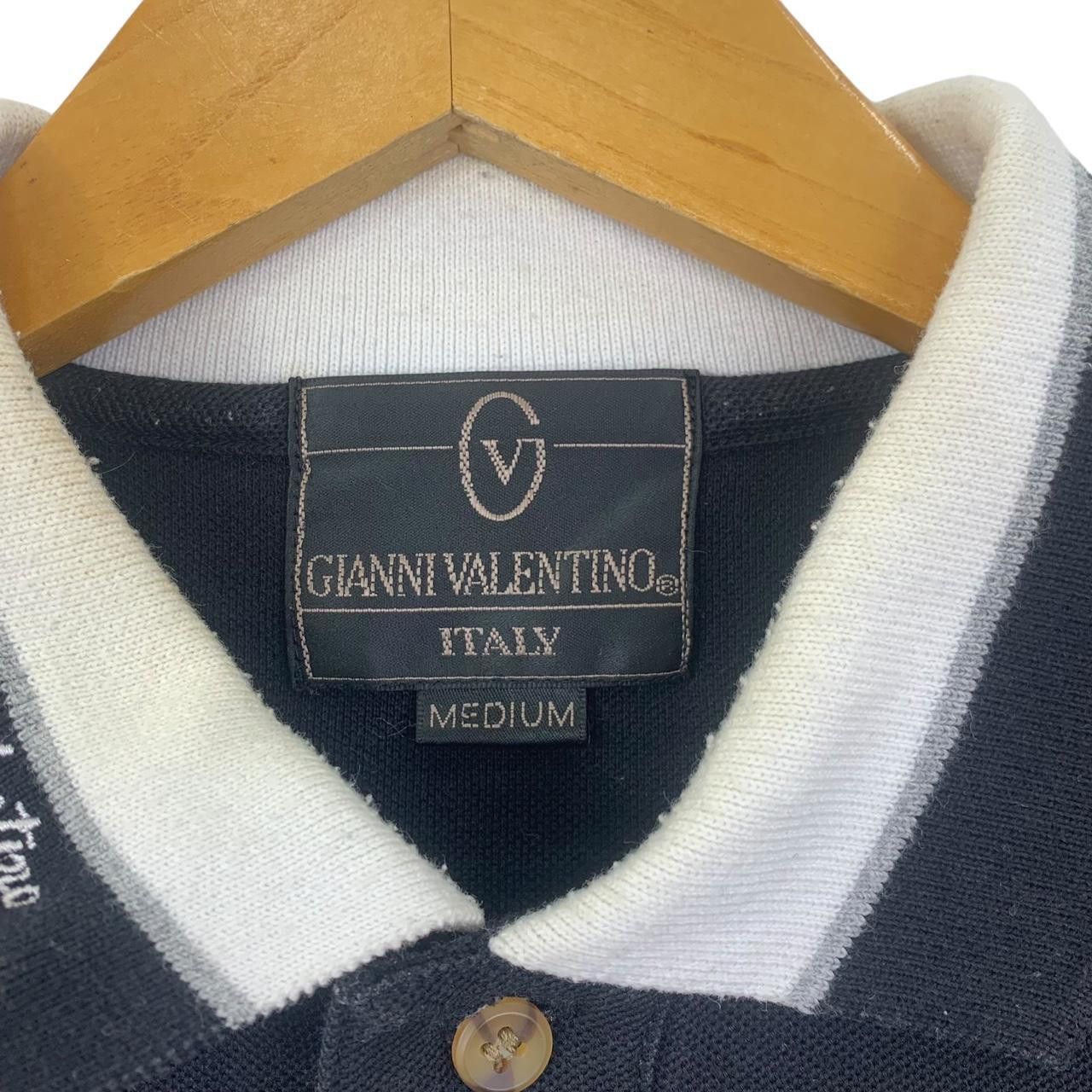 Vintage Vintage GIANNI VALENTINO ITALY Pocket Polo Tee Shirt Top Size M / US 6-8 / IT 42-44 - 3 Thumbnail