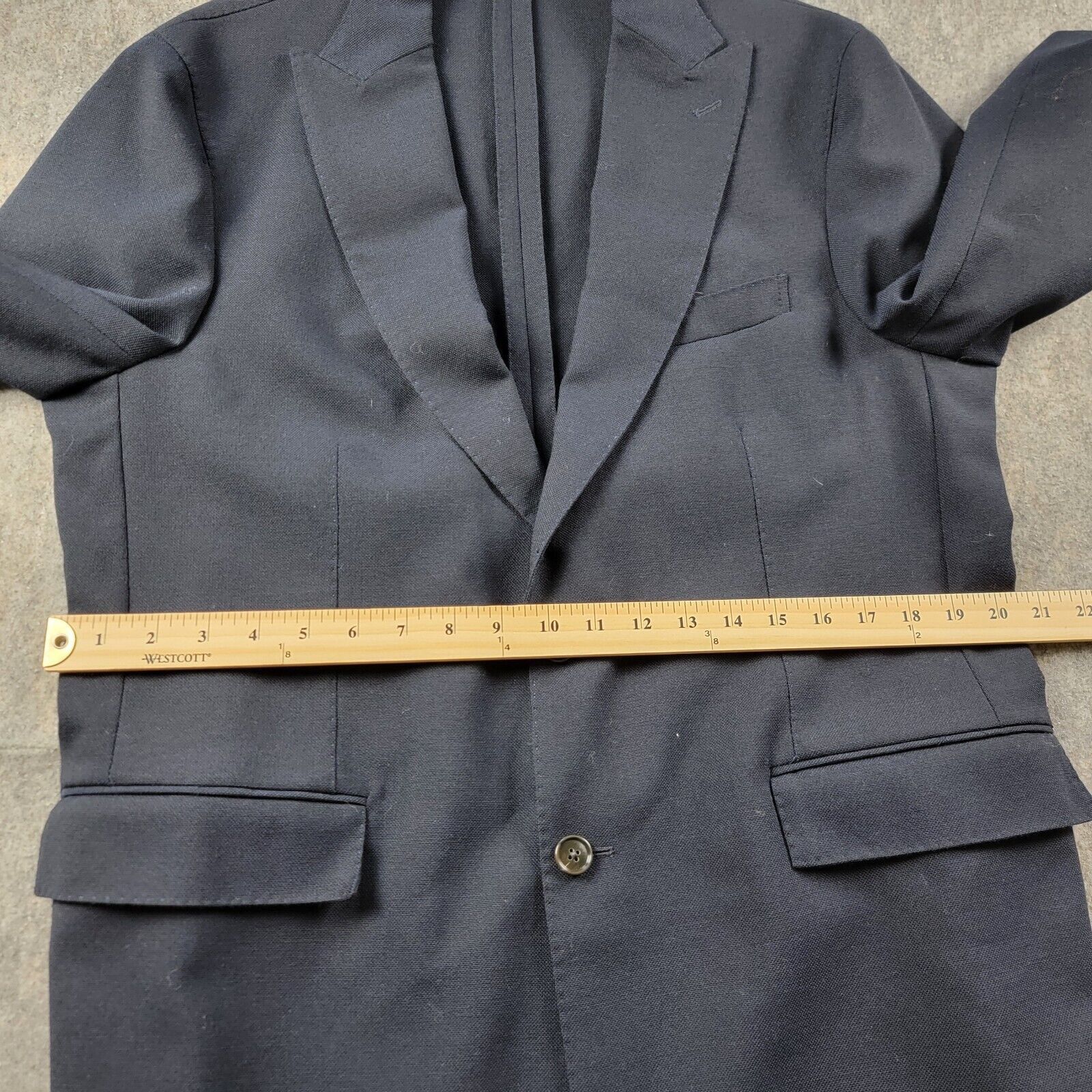 Todd Snyder Todd Snyder Wool Peak Lapel Hopsack Sport Coat Size 42R - 6 Thumbnail