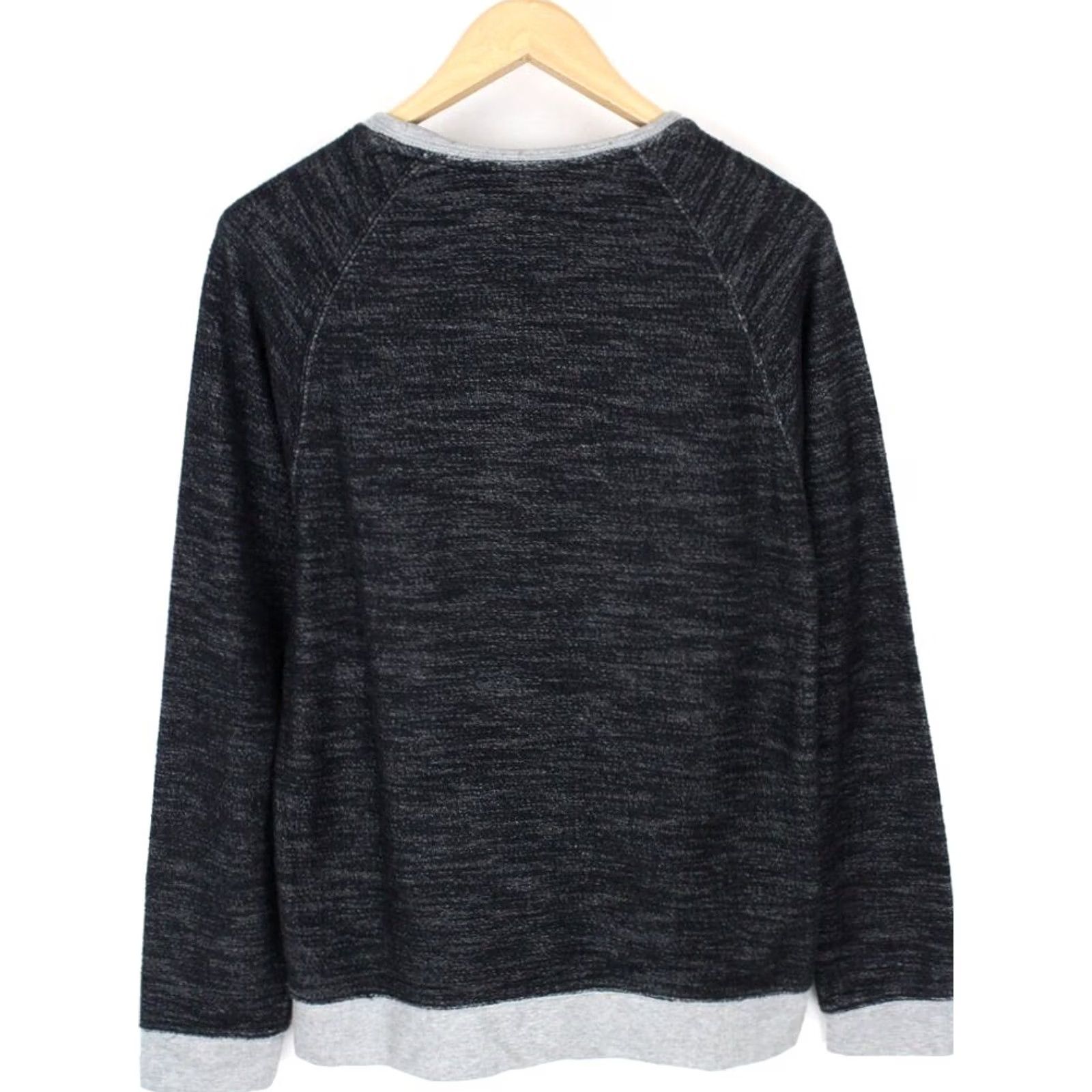 Lee LEE Sweatshirt Mens M Pullover Crew Neck Long Sleeve Patterned Melange Grey Size US M / EU 48-50 / 2 - 2 Thumbnail