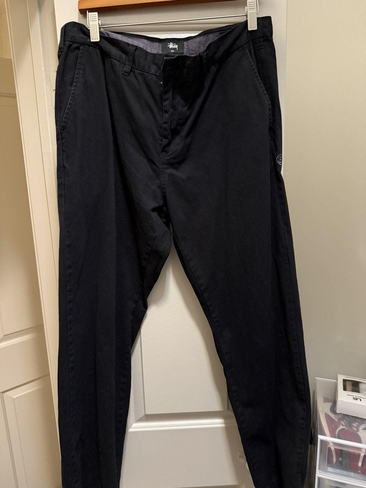 Stussy Stussy Black Pants Size US 34 / EU 50 - 1 Thumbnail