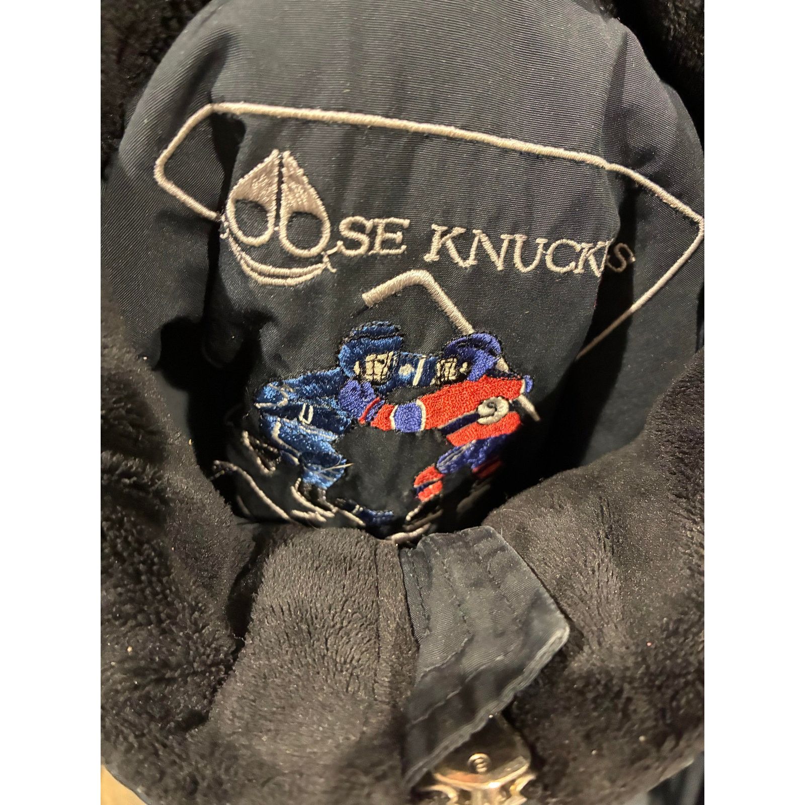 Moose Knuckles Moose Knuckles Navy Bomber Jacket Size L / US 10 / IT 46 - 3 Thumbnail