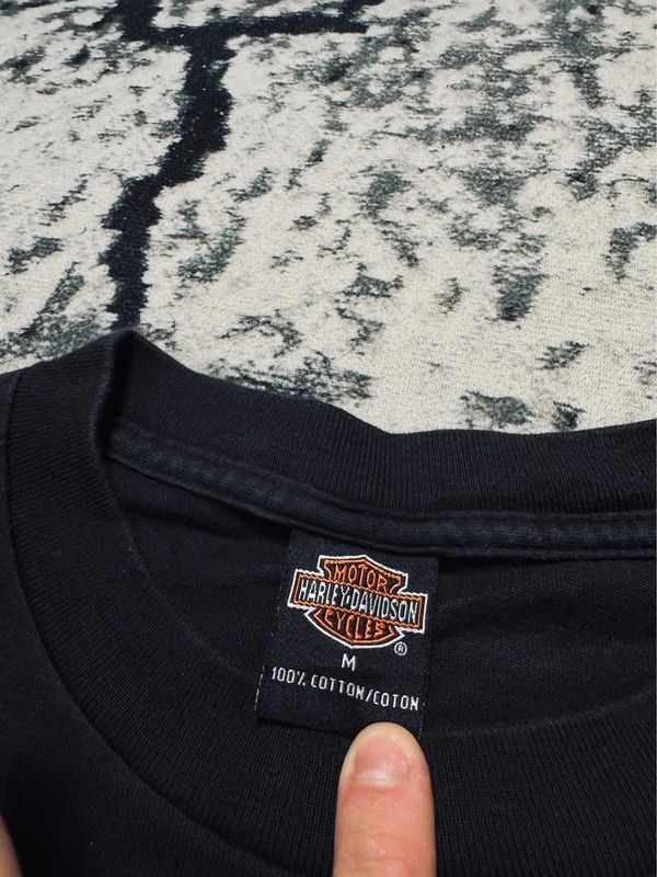 Harley Davidson Vintage Harley Davidson Pelican Drive Zurich T-Shirt Black M Size US M / EU 48-50 / 2 - 3 Thumbnail