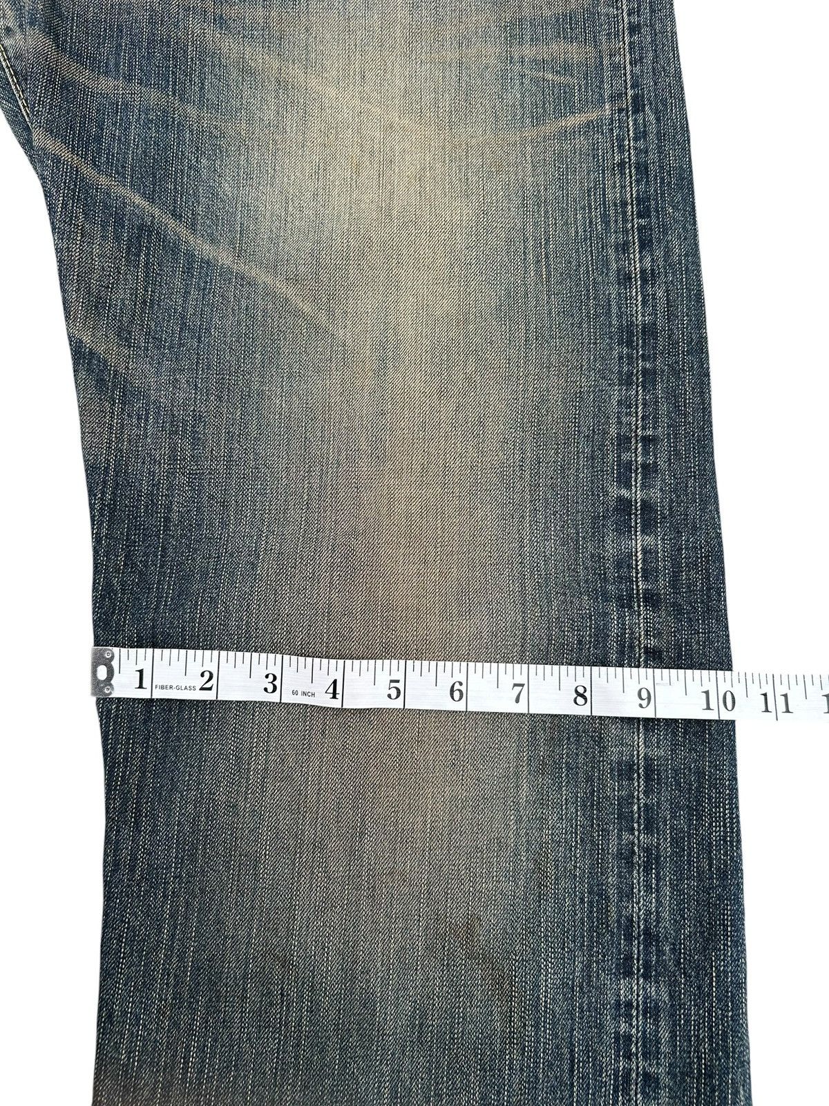 Kapital Vintage Edwin 505ZX Selvedge Distressed Denim Jeans Size US 38 / EU 54 - 21 Thumbnail
