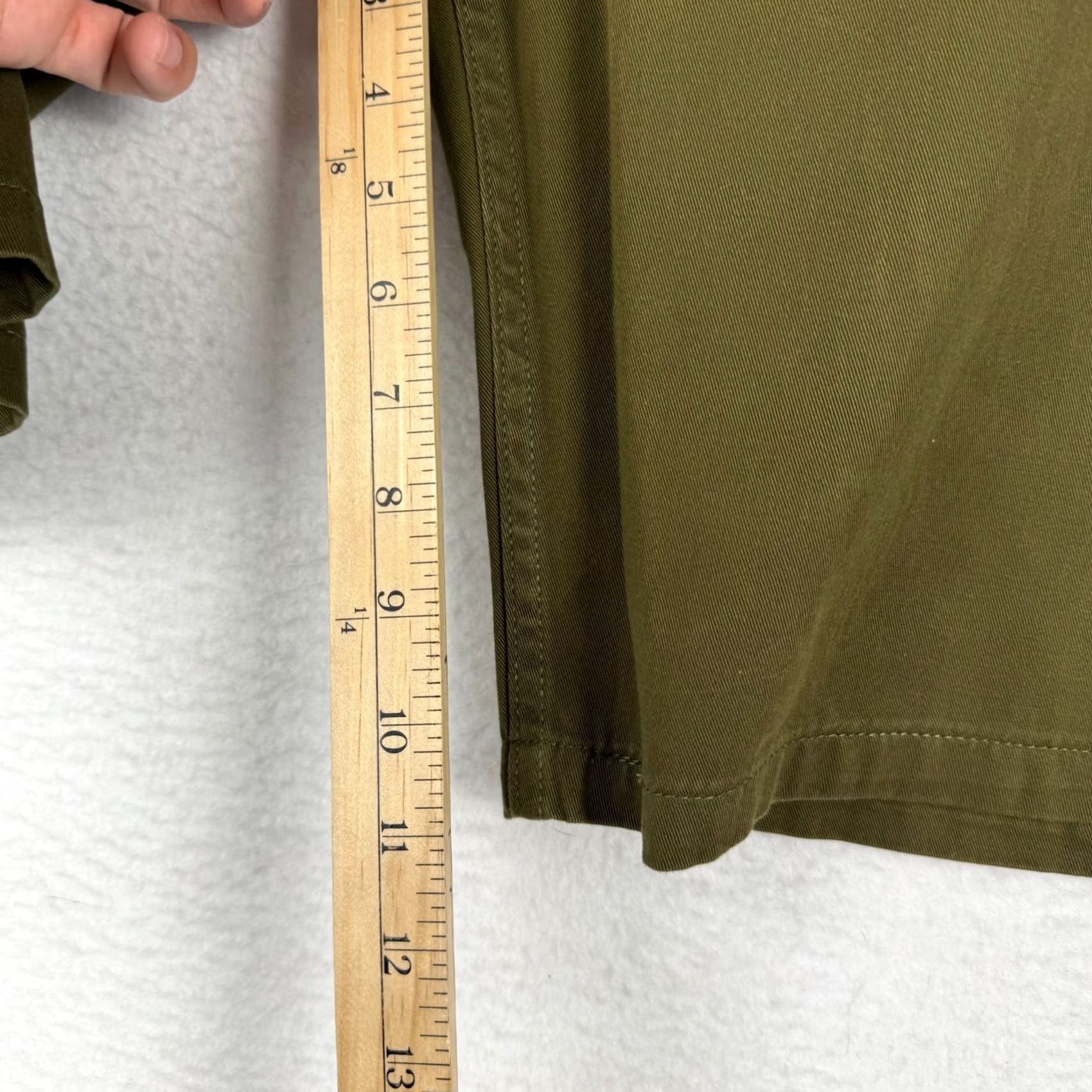 Levi's Levi's Cargo Shorts Men 36 Olive Green Relaxed Baggy Pocket Cotton 10" Inseam Cargo Pockets Summer Casual Regular Size US 36 / EU 52 - 6 Thumbnail