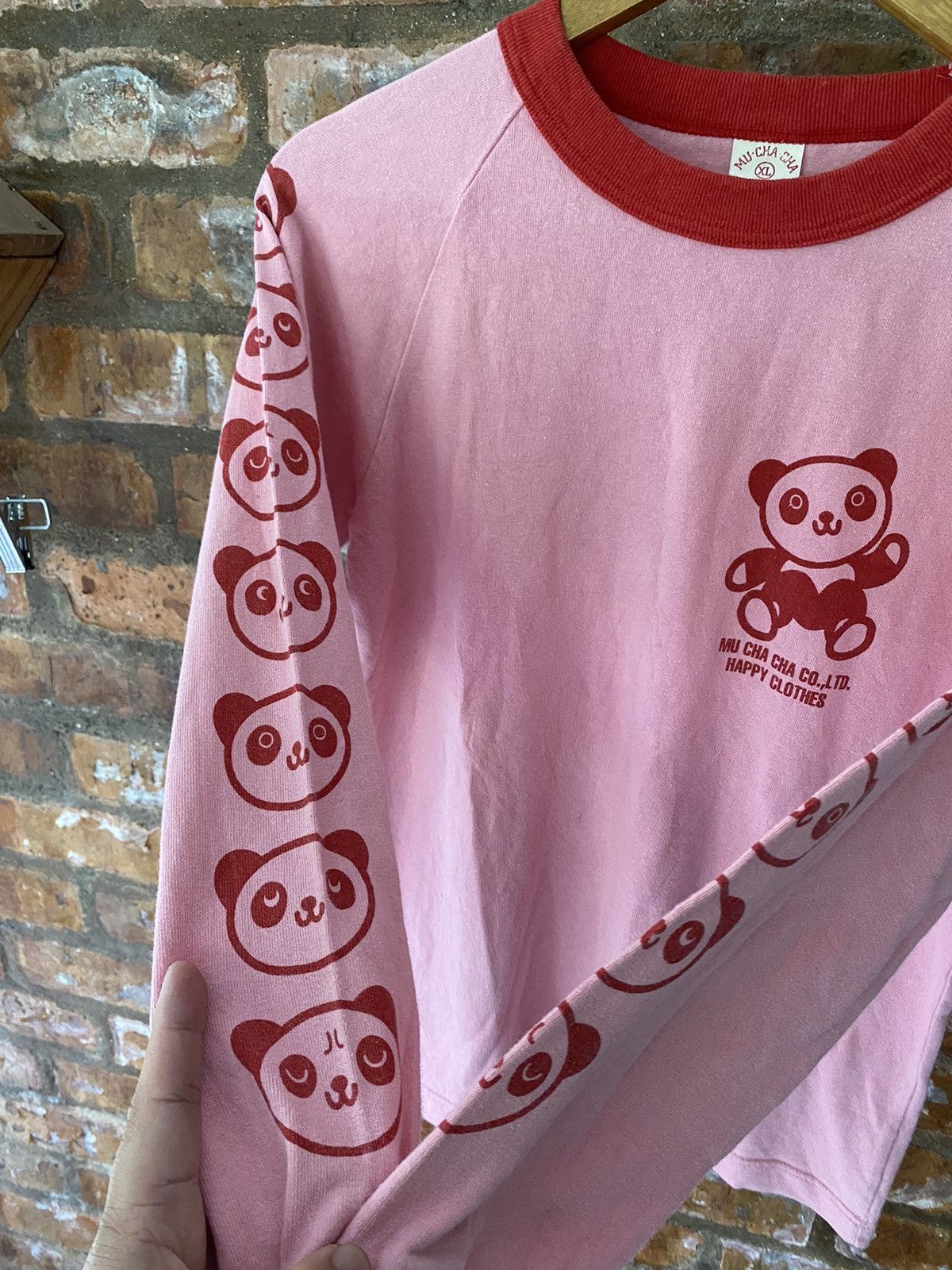 Super Lovers 1990s Mu Cha Cha Japan Bear shirt LS Size S / US 4 / IT 40 - 5 Thumbnail