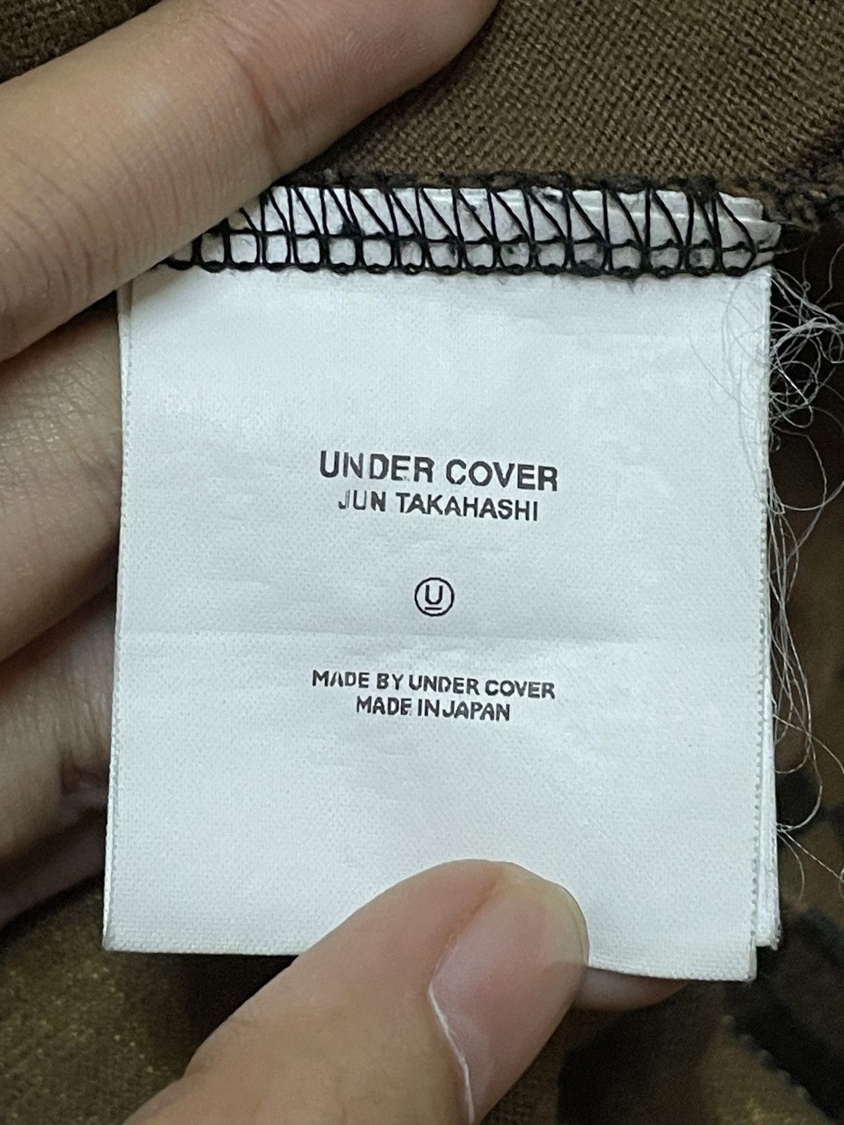 Undercover Rare Design Vintage Undercover CheckerBoard T-shirt 2001s Size US L / EU 52-54 / 3 - 10 Thumbnail