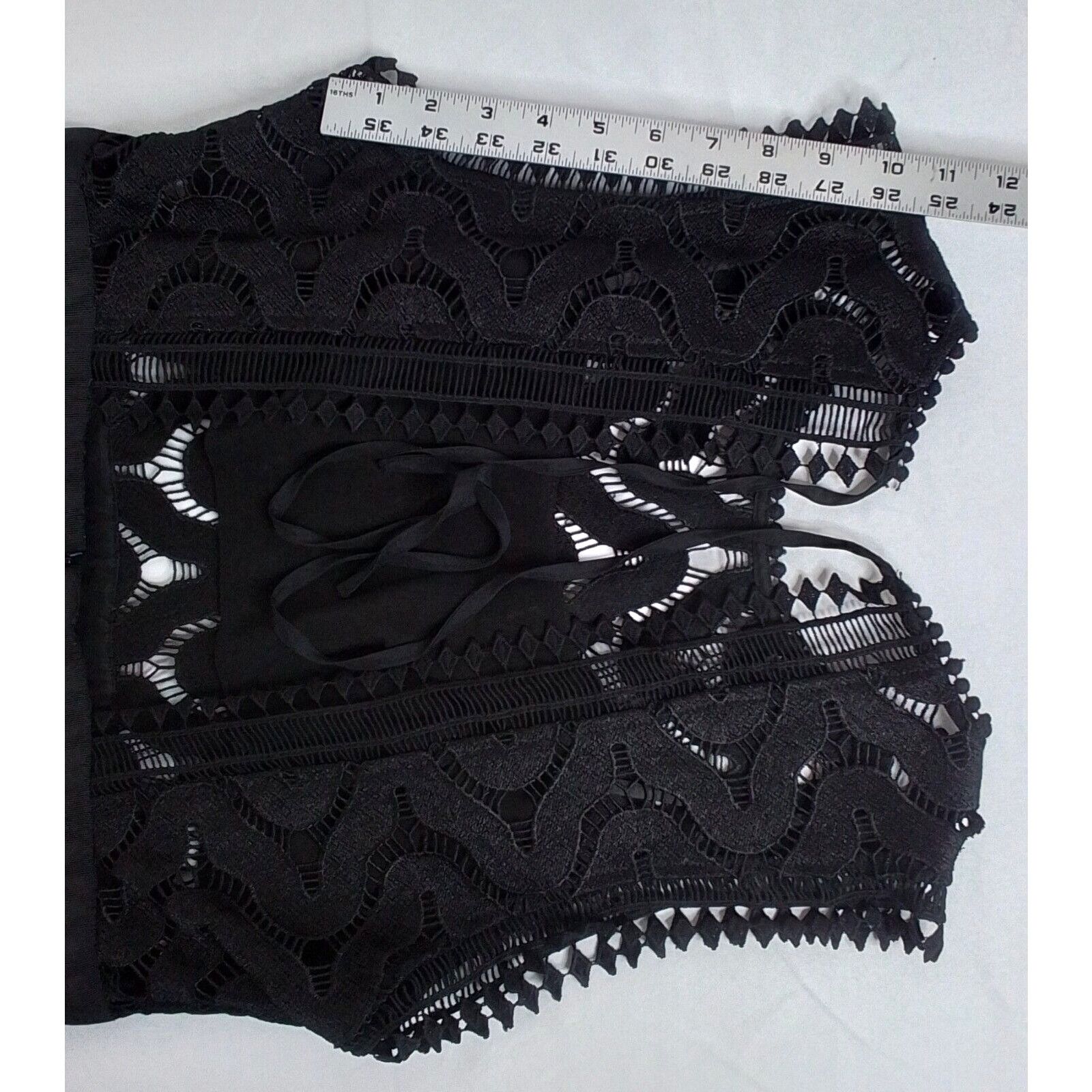 Other Ark & Co Dress Women's Large Black Sheer Lace #W3315 Size L / US 10 / IT 46 - 15 Thumbnail