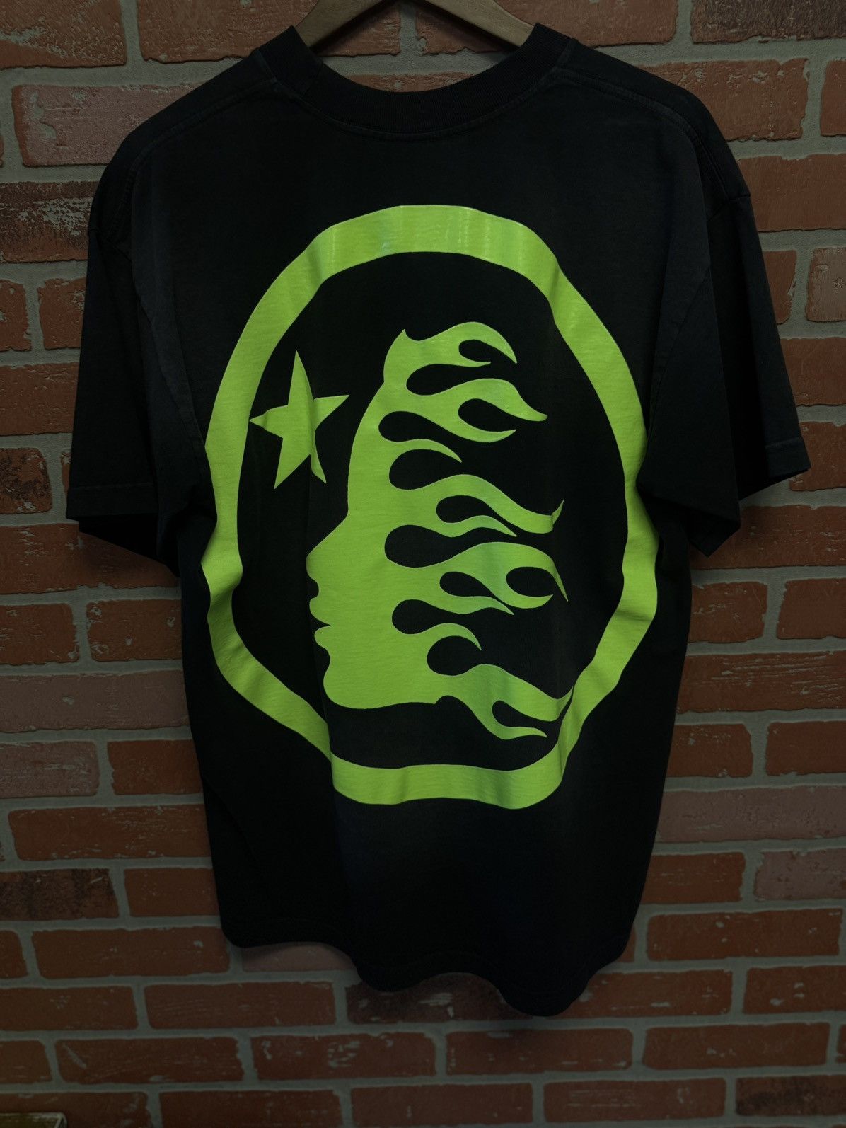 HELLSTAR Hellstar Black Neon Logo Tee Shirt 100% Authentic Size S Size US S / EU 44-46 / 1 - 5 Thumbnail