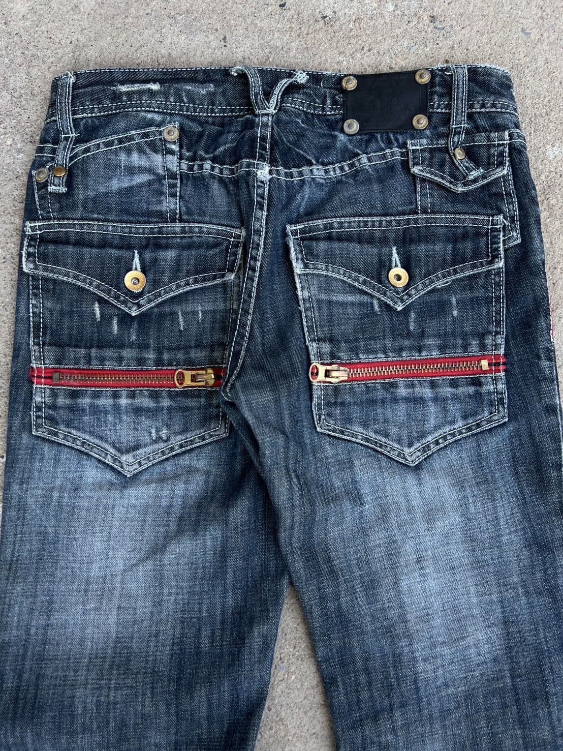 semanticdesign Archive* Semantic design Washed Multiple Pocket/Zipper Pants Size US 29 - 13 Thumbnail