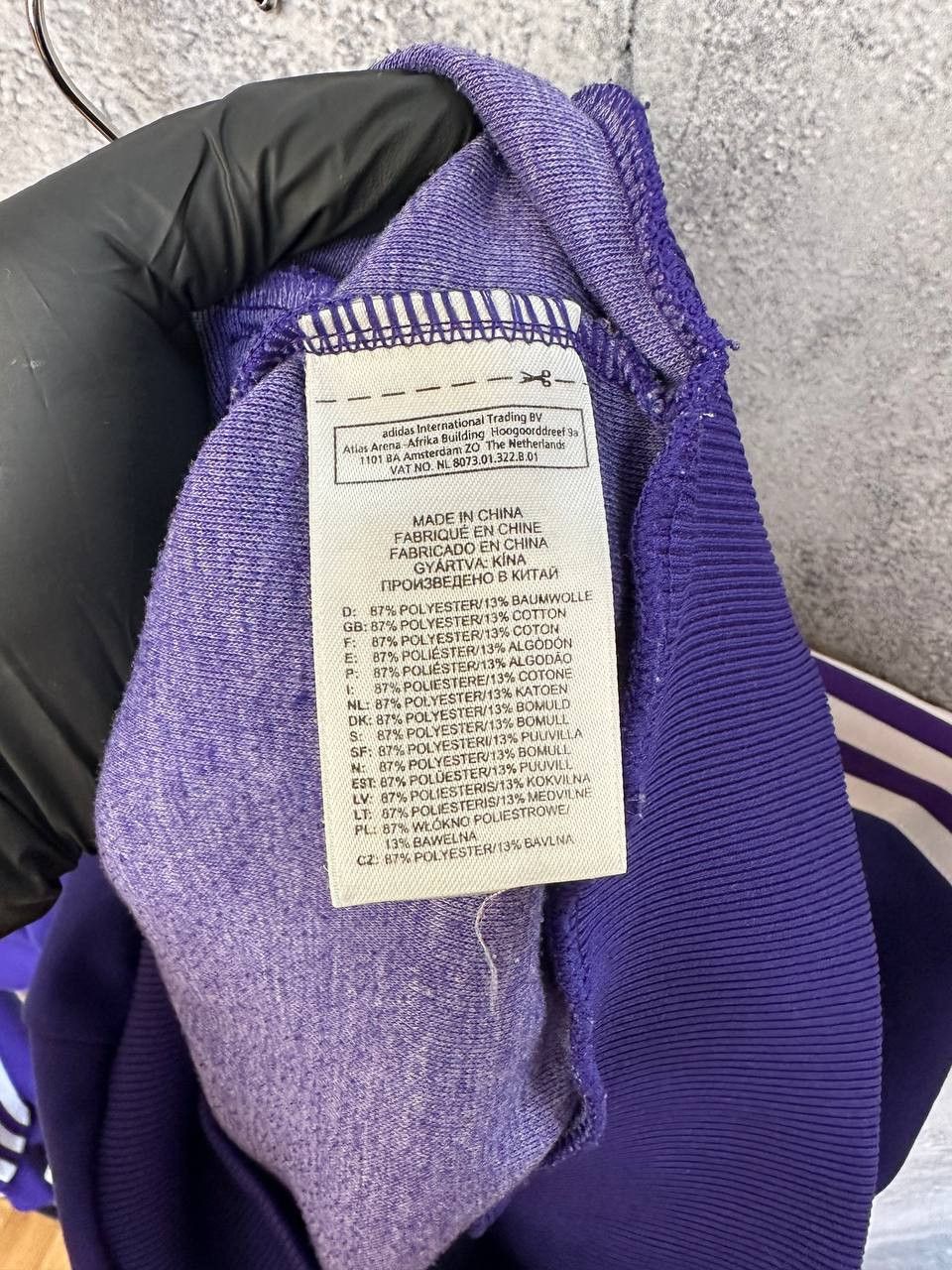 Adidas Adidas Originals Purple Full Zip Track Jacket Vintage Y2K Size US S / EU 44-46 / 1 - 15 Thumbnail