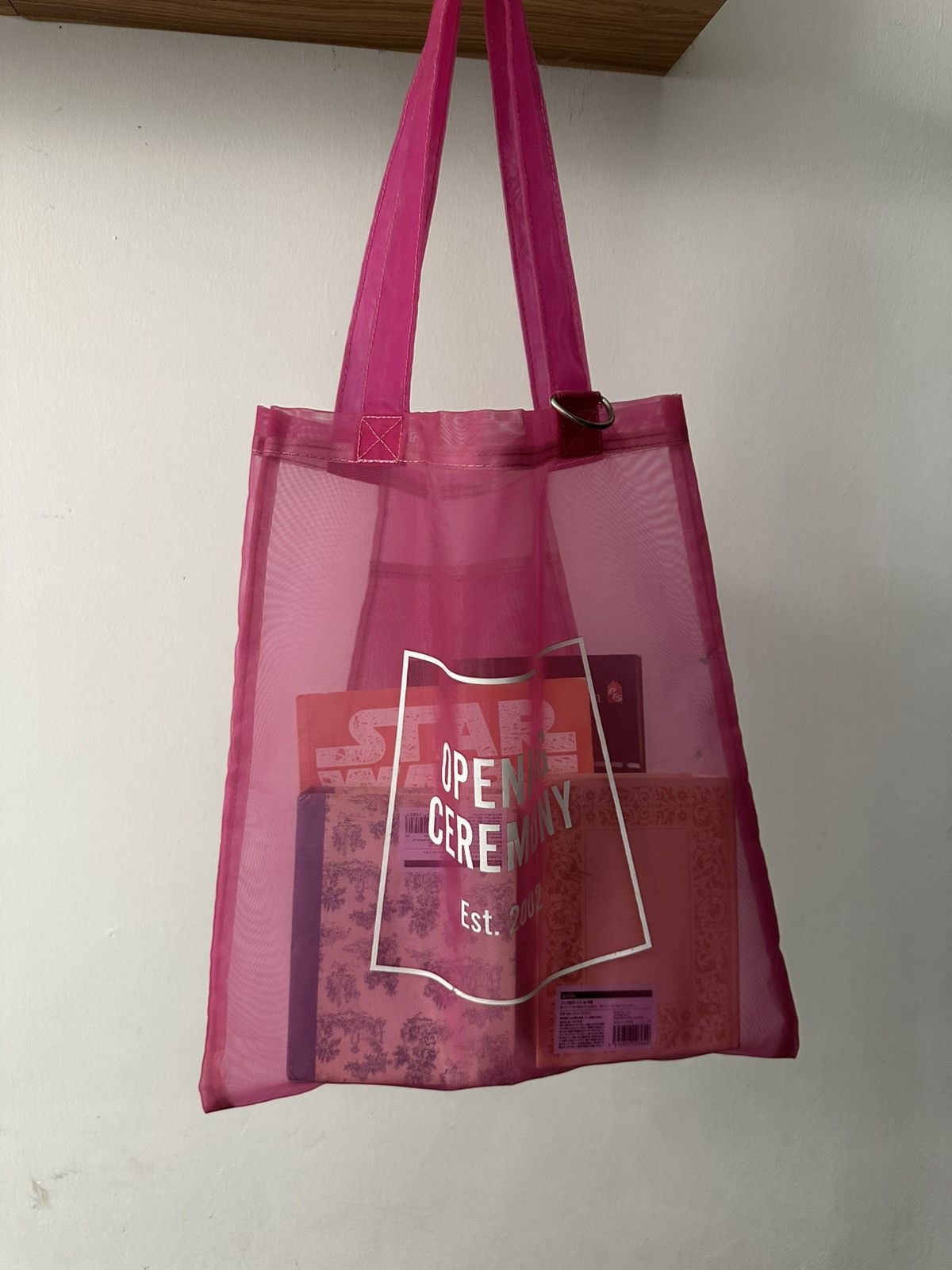 Opening Ceremony Opening Ceremony Recycle Mesh Tote Bag Size ONE SIZE - 8 Thumbnail
