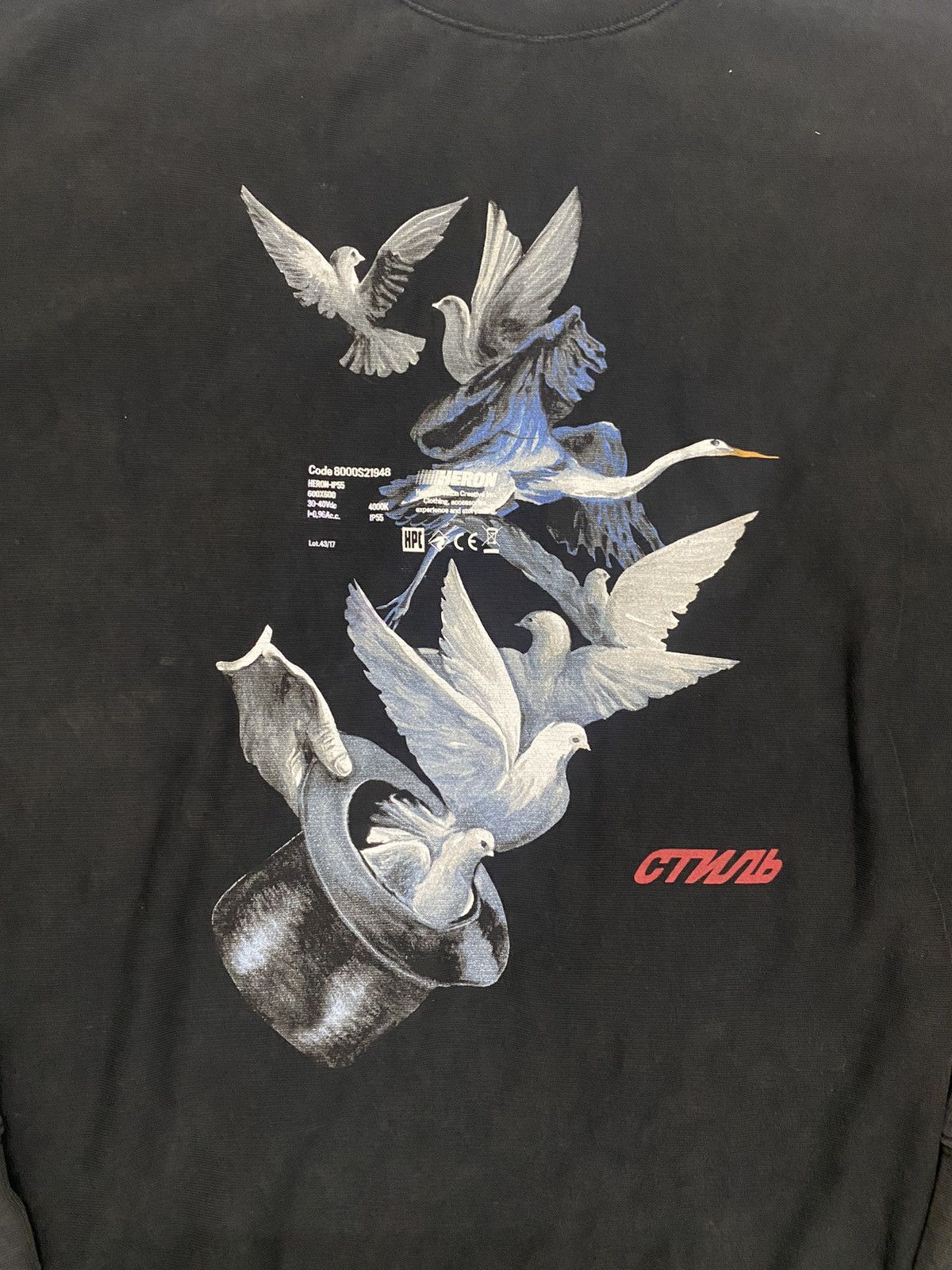 Heron Preston HERON PRESTON DOVER MAGICIAN CODE 8000S21948 Size US XL / EU 56 / 4 - 3 Thumbnail
