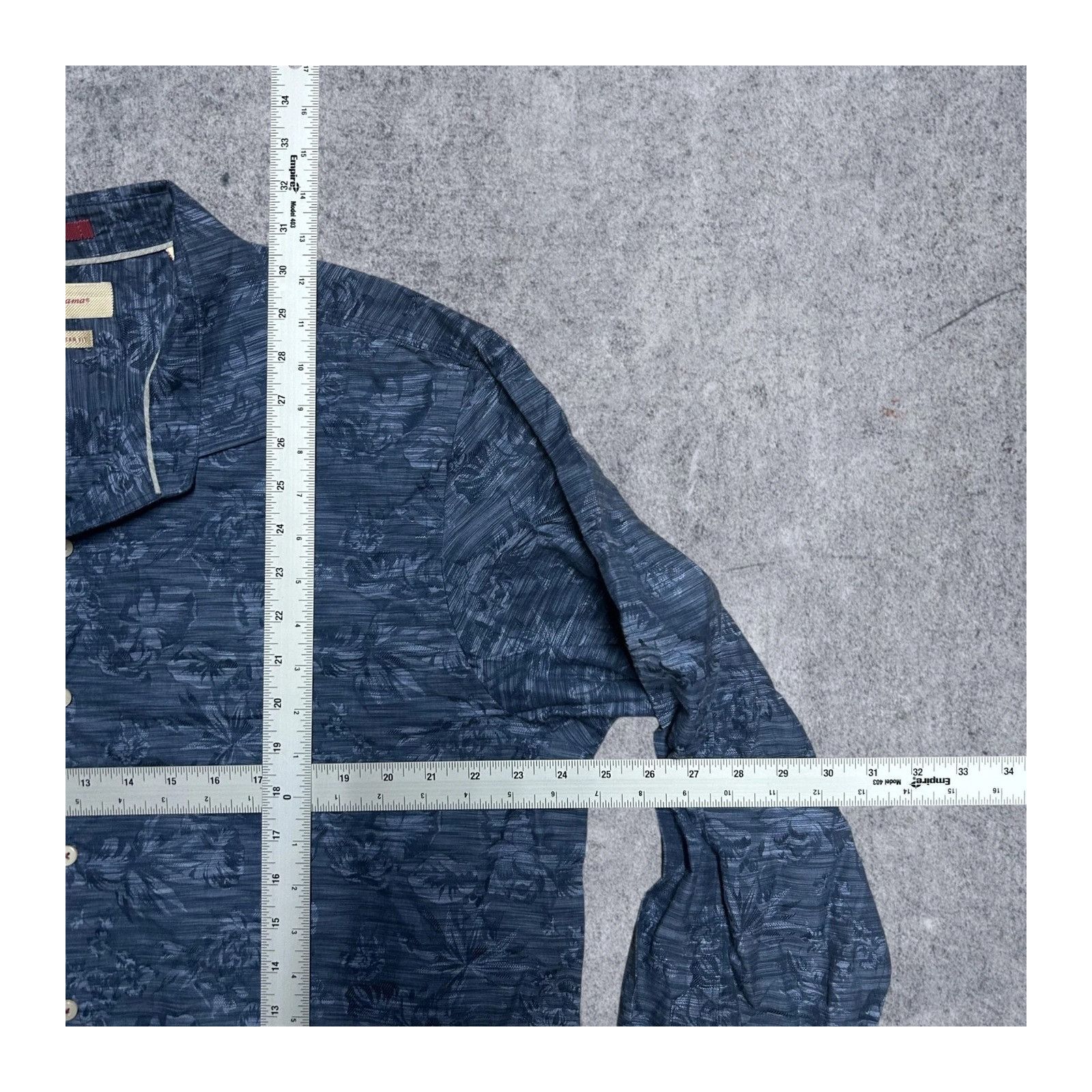 Tommy Bahama Tommy Bahama Island Modern Fit Blue Long Sleeve Mens XL Size US XL / EU 56 / 4 - 4 Thumbnail