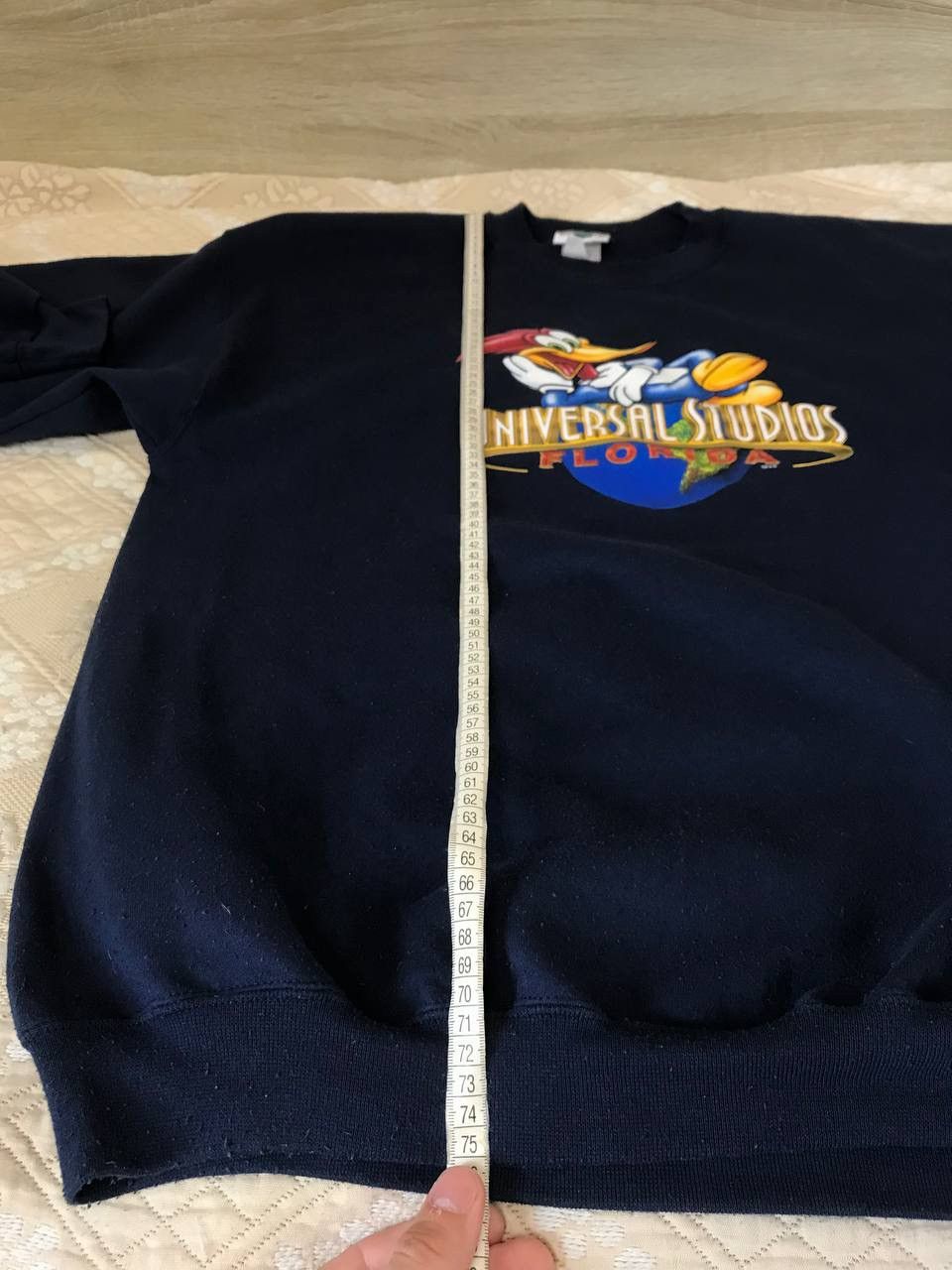 Universal Studios 🔥 90s Universal Studios Woody Woodpecker Sweatshirt Disney Size US XL / EU 56 / 4 - 14 Thumbnail