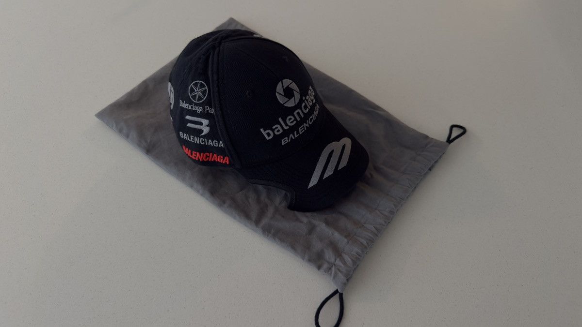 Balenciaga Racer Logo Hat