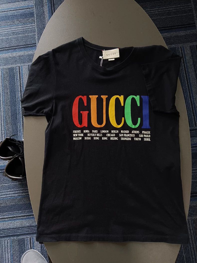 Gucci Gucci Classic logo short-sleeved T-shirt 2504-Nextarrow Size US M / EU 48-50 / 2 - 1 Thumbnail