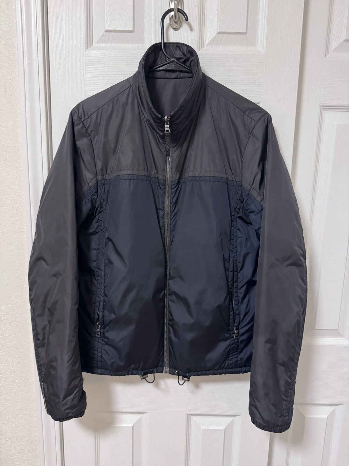 Prada Prada Black Lightweight Men's Jacket 48 Art.SGV732 | Grailed