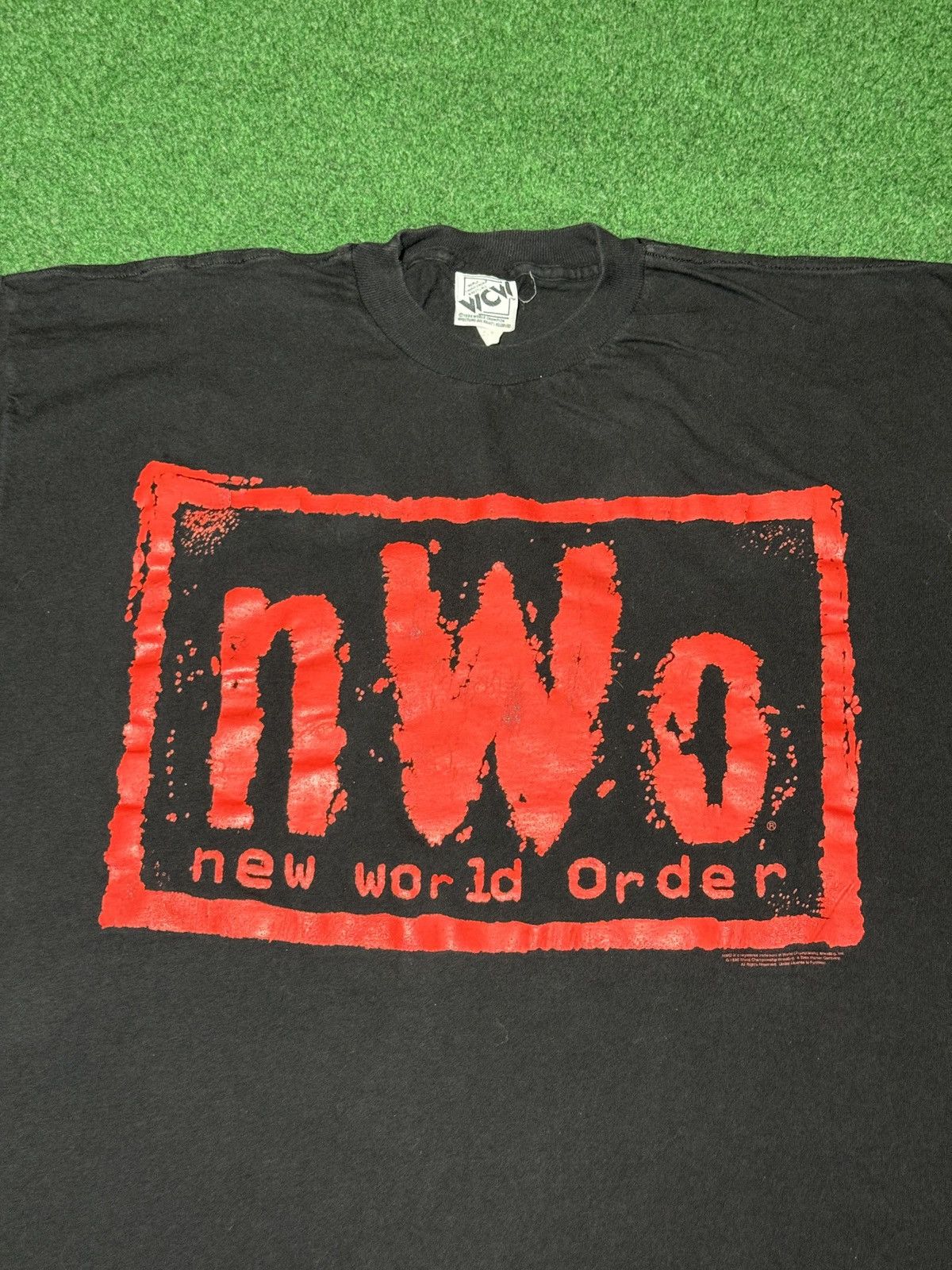 WCW/nWo Vintage 90s NWO Wrestling WCW NWO Grunge Punk XL T Shirt Size US XL / EU 56 / 4 - 2 Thumbnail