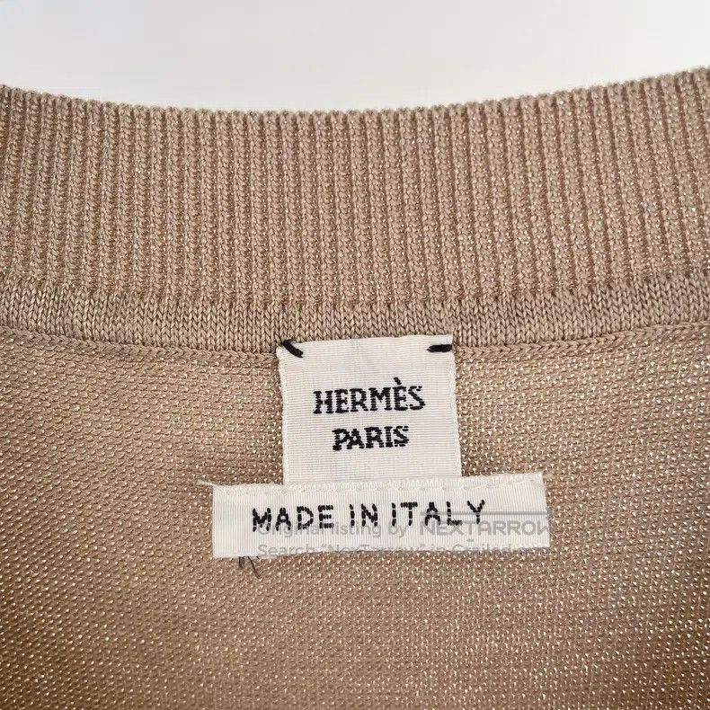 Hermes Hermes Beige Knit Top Size XS / US 0-2 / IT 36-38 - 6 Thumbnail