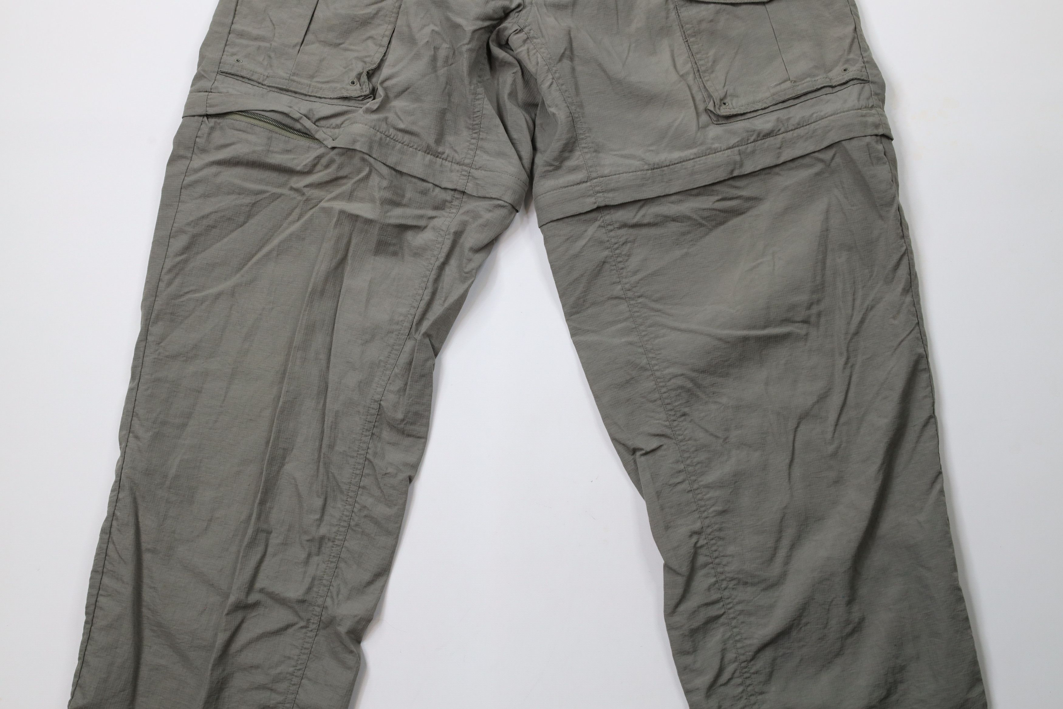 Columbia × Vintage Vintage 90s Columbia Wide Leg Convertible Cargo Pants Shorts Size 32" / US 10 / IT 46 - 3 Thumbnail