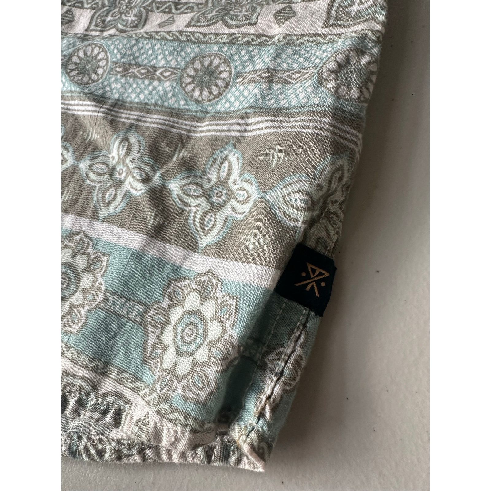 Roark Roark Revival Darna Shirt Light Blue Linen Blend Mens Size L Size US L / EU 52-54 / 3 - 4 Thumbnail
