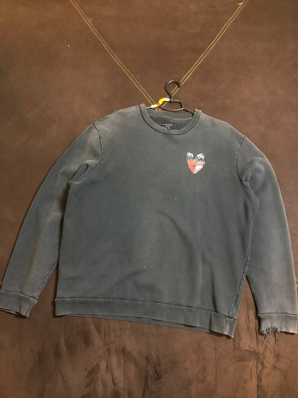 Allsaints Allsaints Devil Fire Skull Hoodie Oversized streetwear faded Size M / US 6-8 / IT 42-44 - 16 Thumbnail
