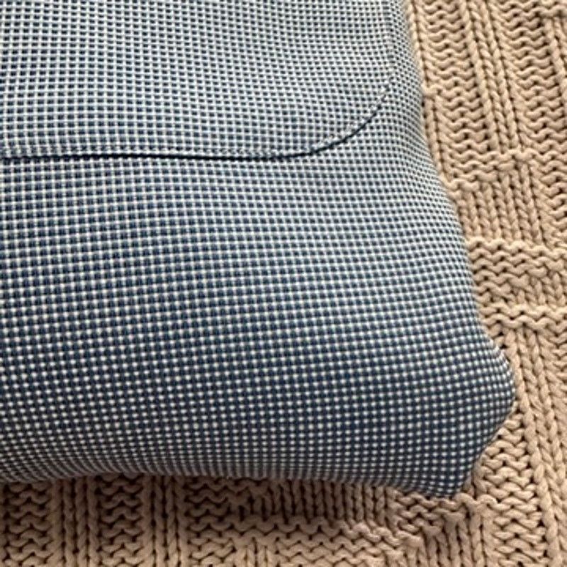 Burberry Burberry blue micro plaid button down size 17.5 Size US XL / EU 56 / 4 - 4 Thumbnail