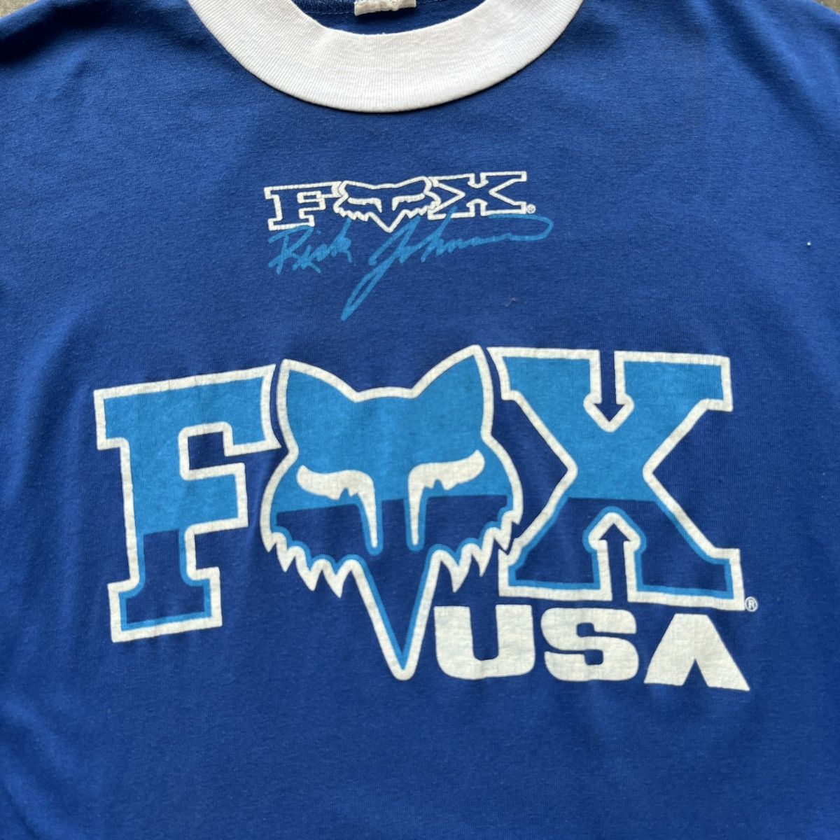 Fox Racing 🔥 Rare Vintage Fox Usa Racing RICK JOHNSON Jersey Size US L / EU 52-54 / 3 - 2 Thumbnail