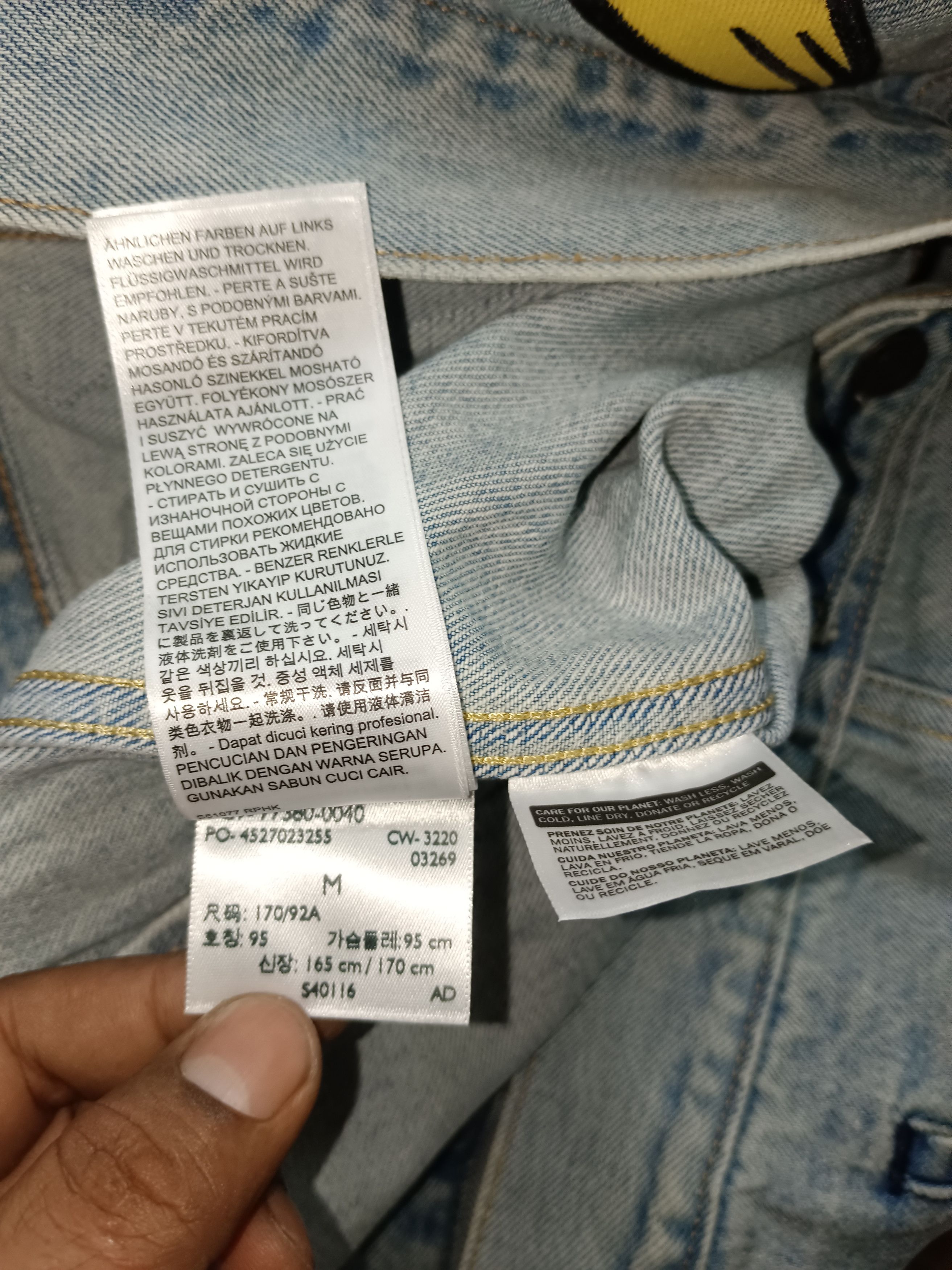 Anime × Levi's × Pokemon Levis x Pokemon 25th Anniversary Vintage Trucker Jacket Size US M / EU 48-50 / 2 - 10 Thumbnail