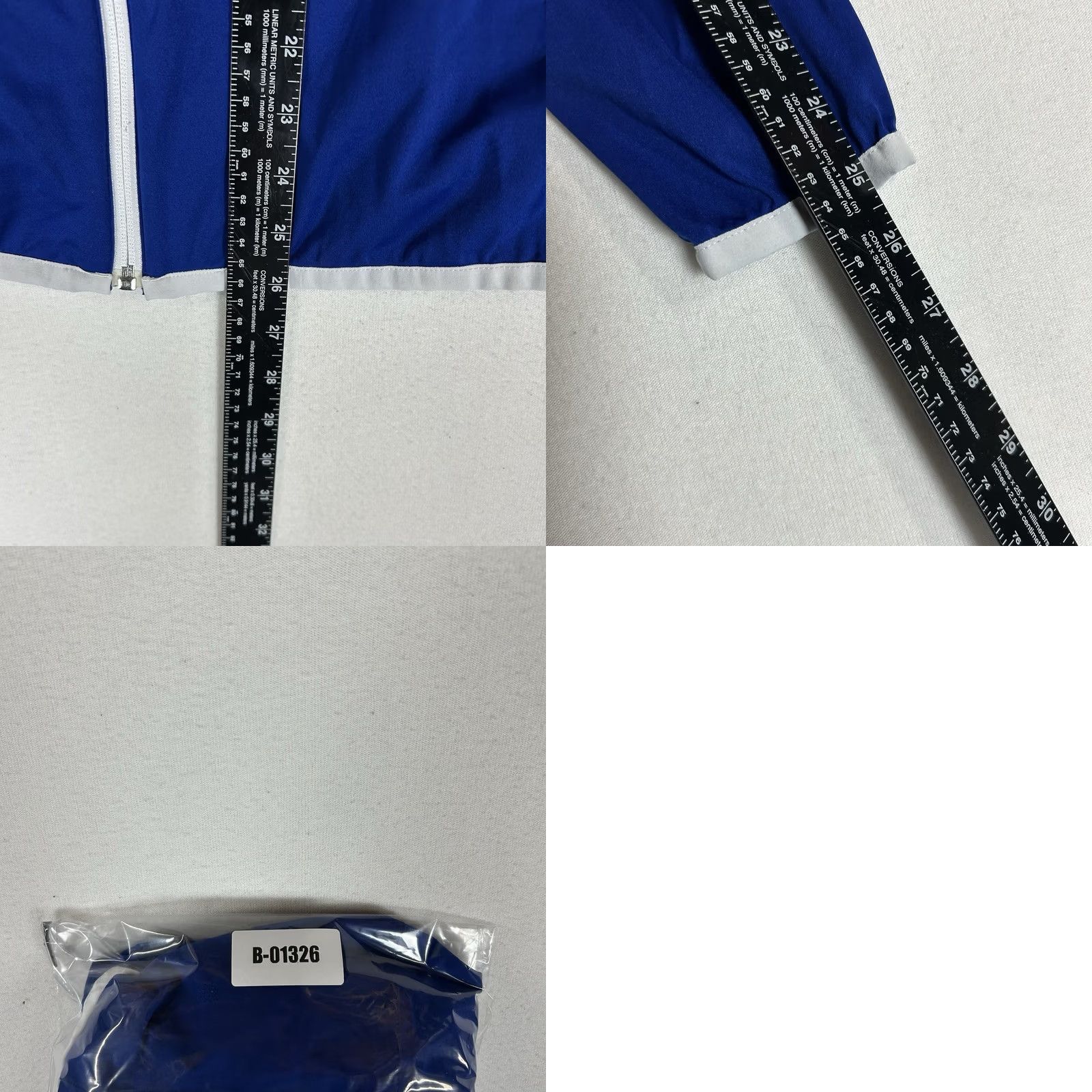 Adidas Adidas Climastorm Full Zip Hooded Rain Jacket Womens Medium Blue Mid Length Top Size M / US 6-8 / IT 42-44 - 9 Thumbnail