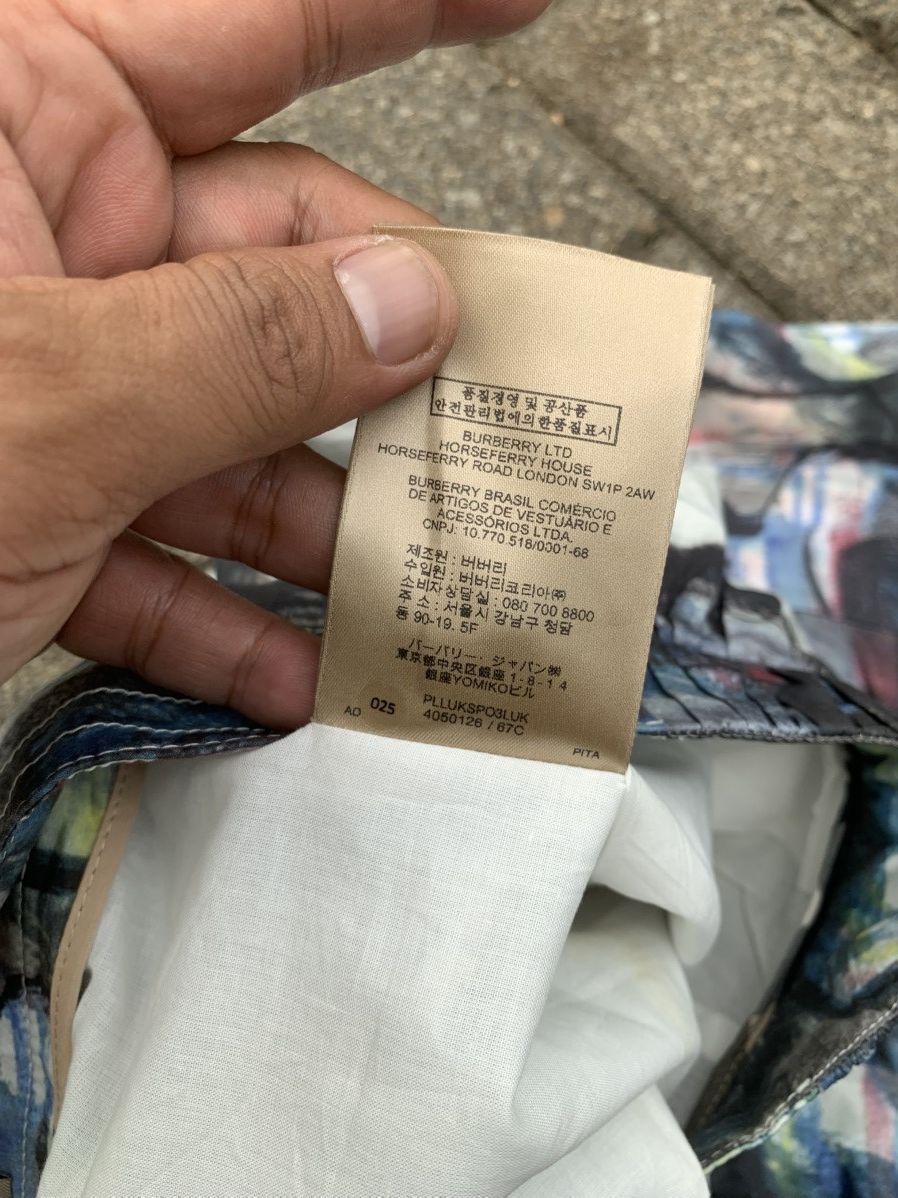 Burberry Skirt Burberry All Over Art Print Size 25" / US 0 / IT 36 - 10 Thumbnail