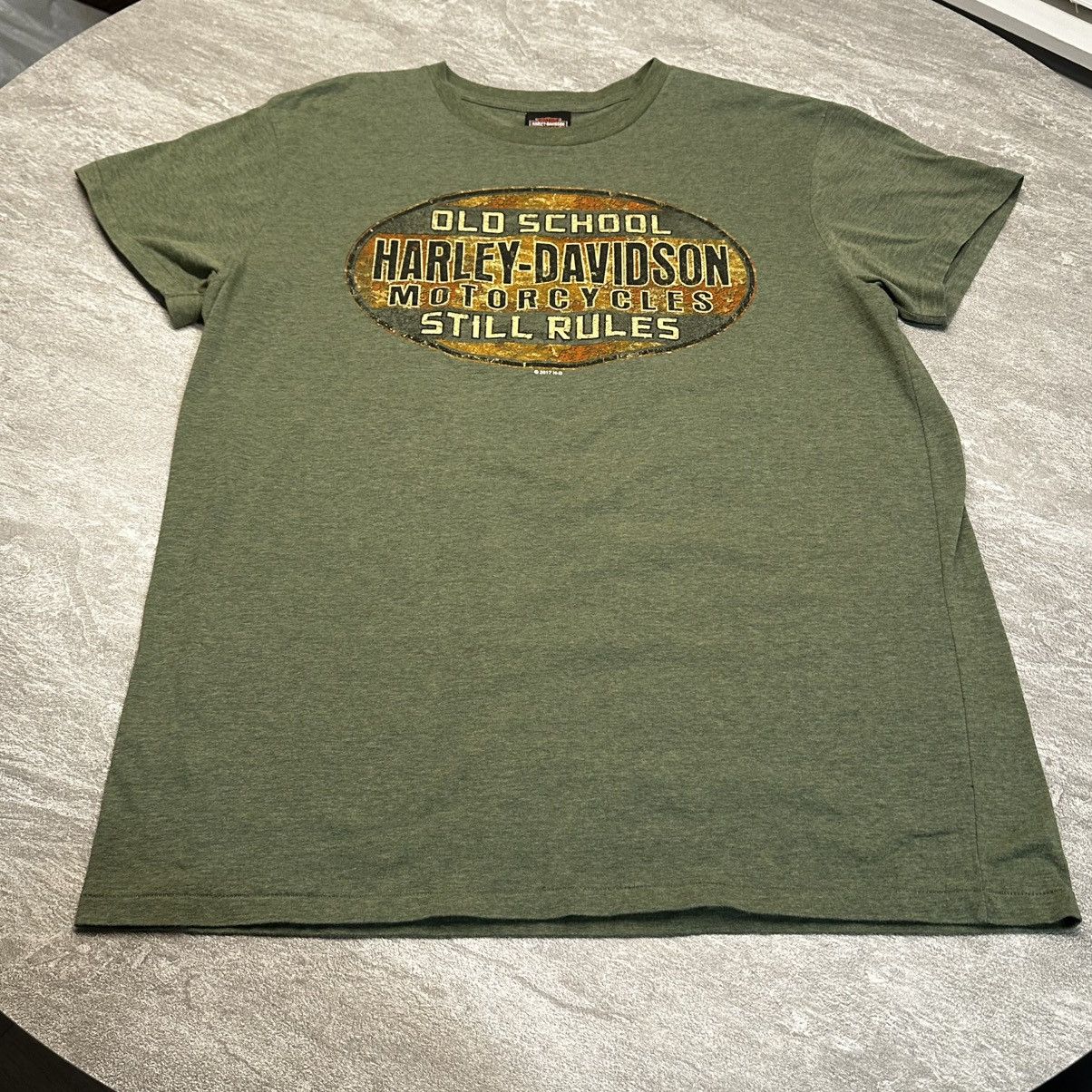 Harley Davidson Harley Davidson Old School Motorcycles Huntsville Shirt Size US XL / EU 56 / 4 - 1 Thumbnail