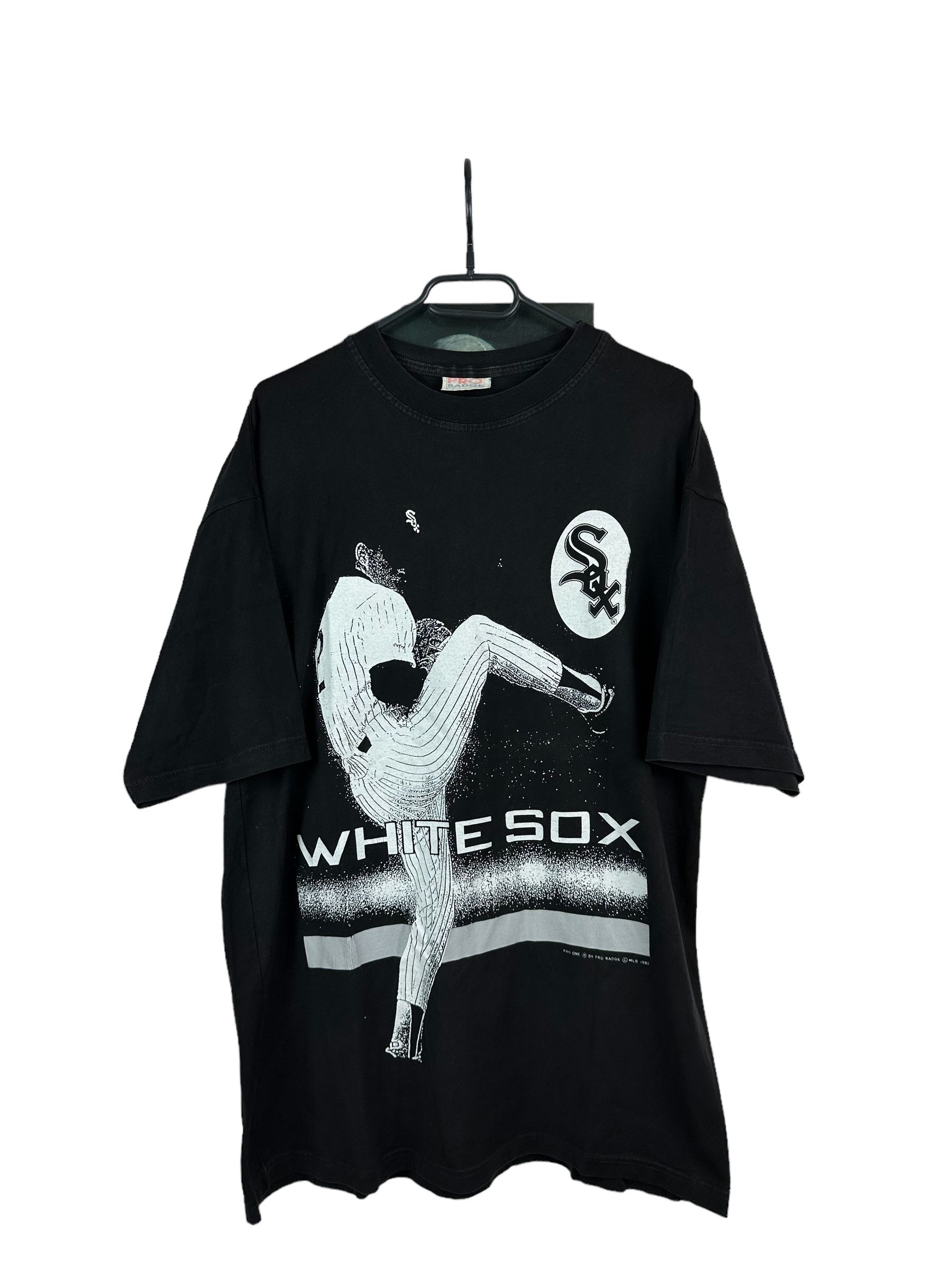 Vintage Vintage Chicago White Sox 1991 Black Shirt Logo Tee Rare Size US L / EU 52-54 / 3 - 1 Thumbnail