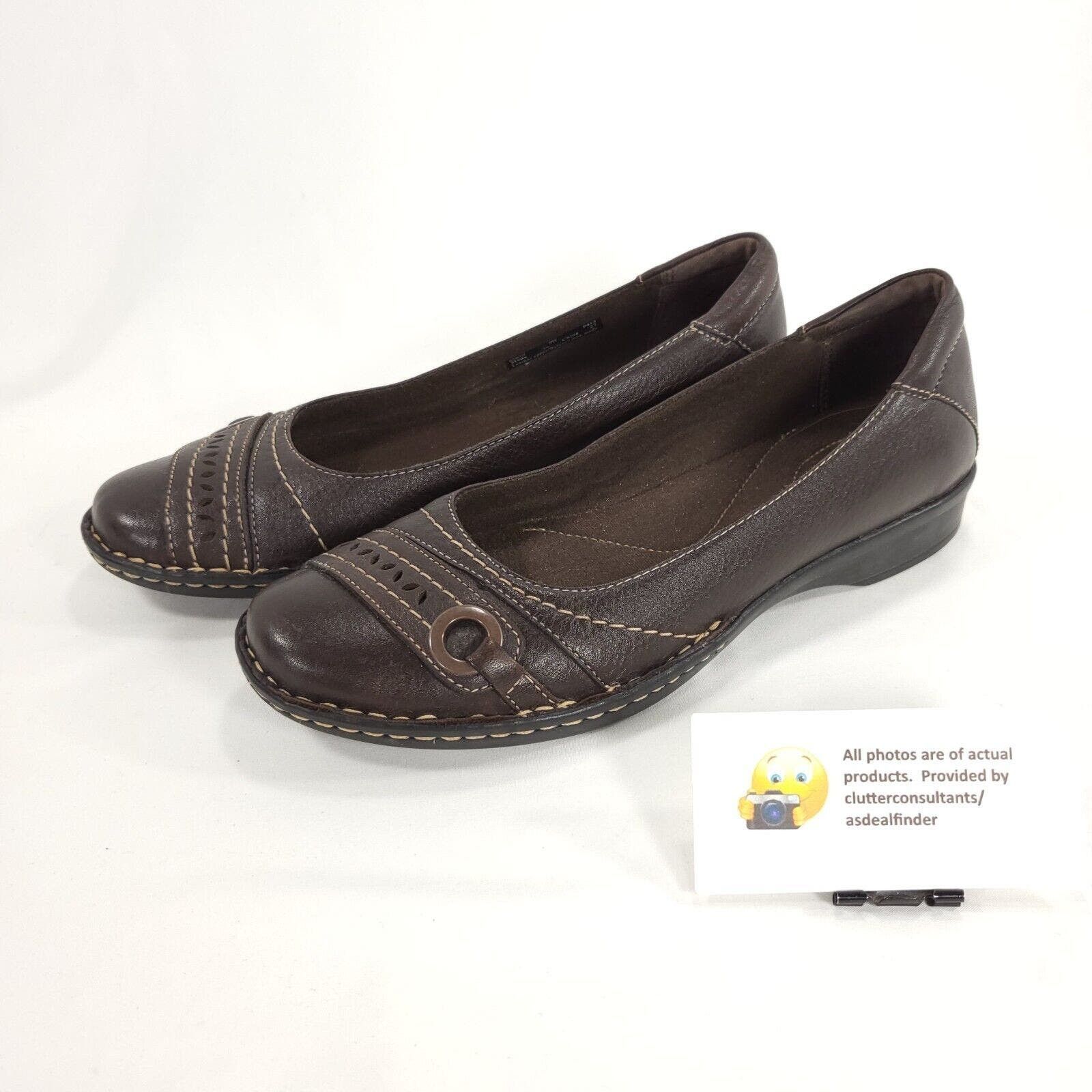 Clarks Clarks Bendables Ballet Flat Womens Size 9 62827 Brown Black Size US 9 / IT 39 - 1 Thumbnail