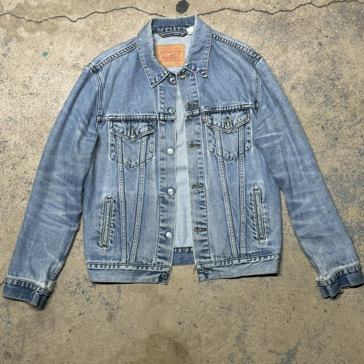 Levi's × Levi's Vintage Clothing × Vintage Denim jacket Size US L / EU 52-54 / 3 - 1 Thumbnail