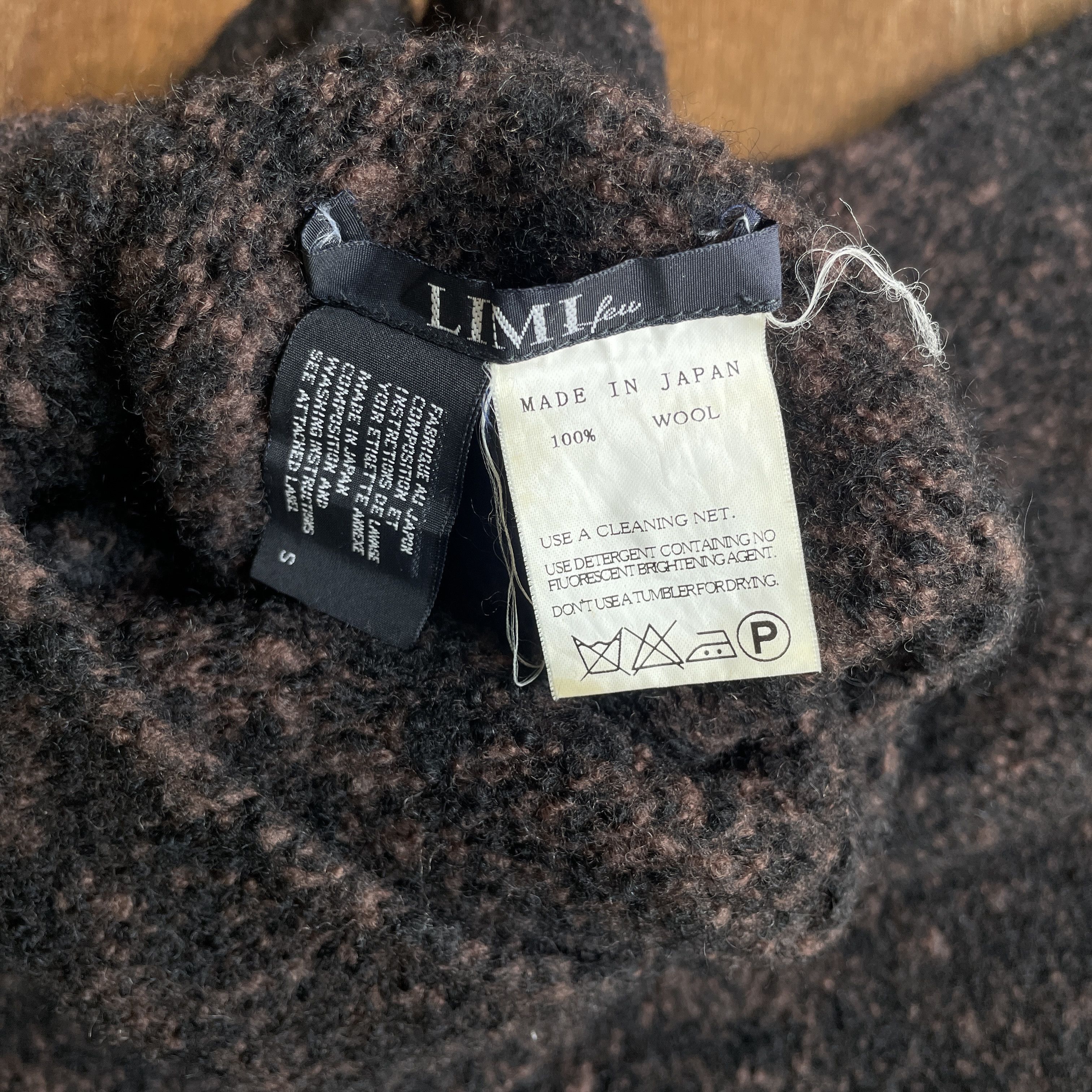 Limi Feu Limi Feu Yohji Yamamoto Wool Sweaters Size S / US 4 / IT 40 - 3 Thumbnail