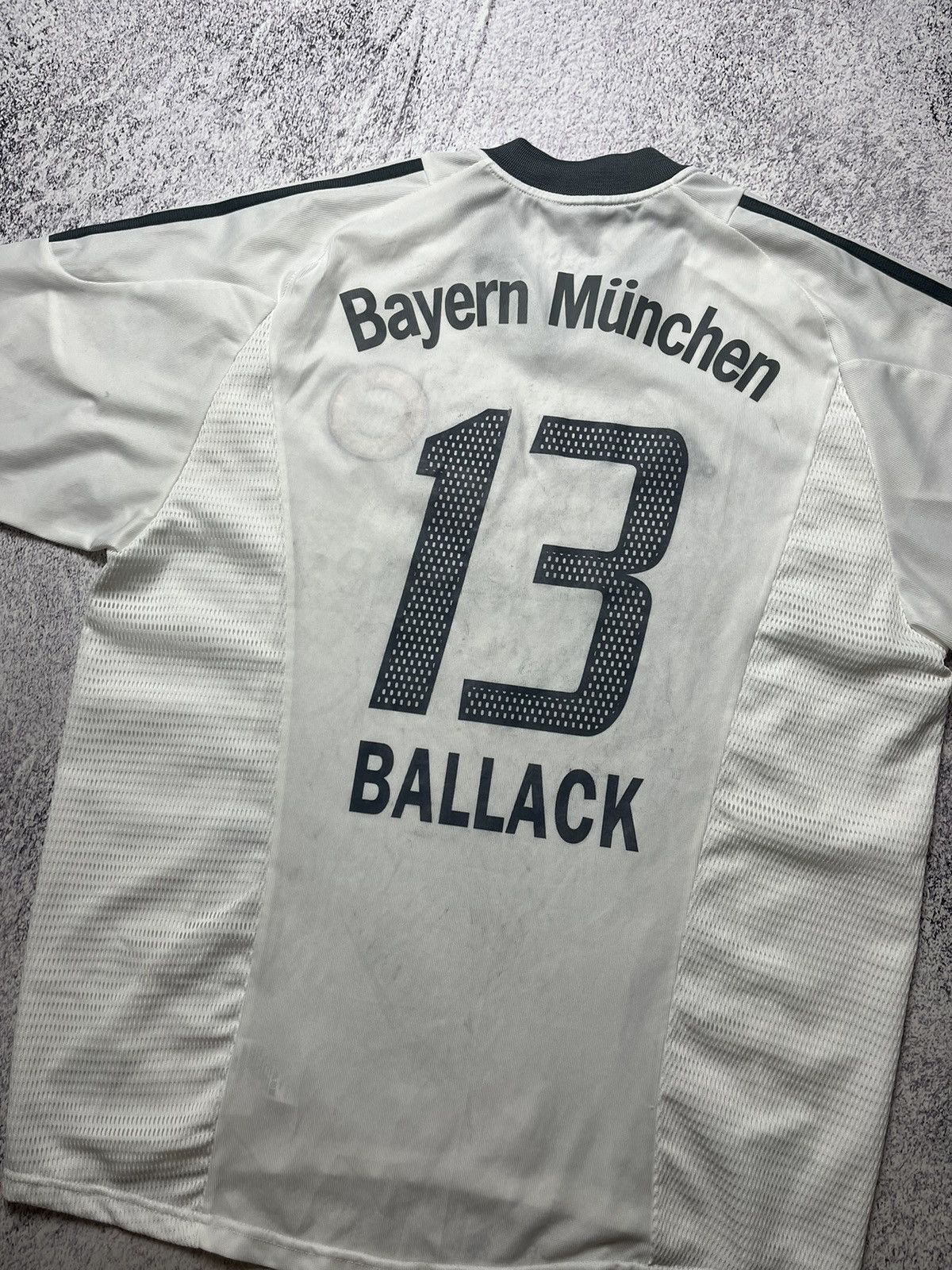 Adidas Vintage Adidas FC Bayern Ballack #13 Football Soccer Jersey Size US L / EU 52-54 / 3 - 17 Thumbnail