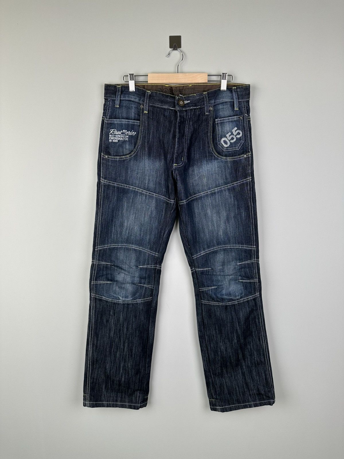 20471120 Y2k Vintage Baggy Jeans Avant Garde Size US 32 / EU 48 - 2 Thumbnail