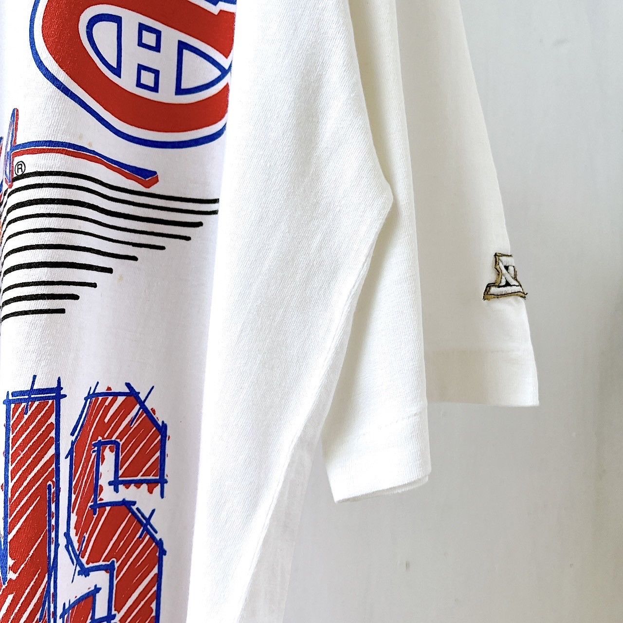 Vintage 90s Montreal Canadiens NHL t-shirt/ XL Size US XL / EU 56 / 4 - 5 Thumbnail